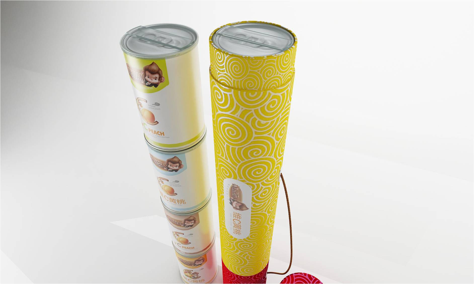 淘乐天罐头—徐桂亮品牌设计