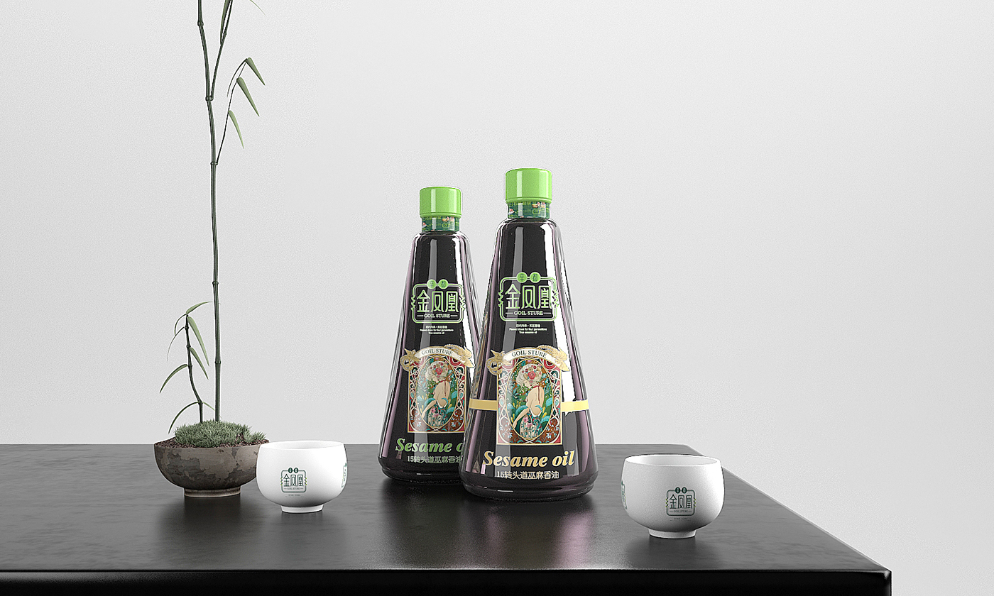 金凤凰香油—徐桂亮品牌设计