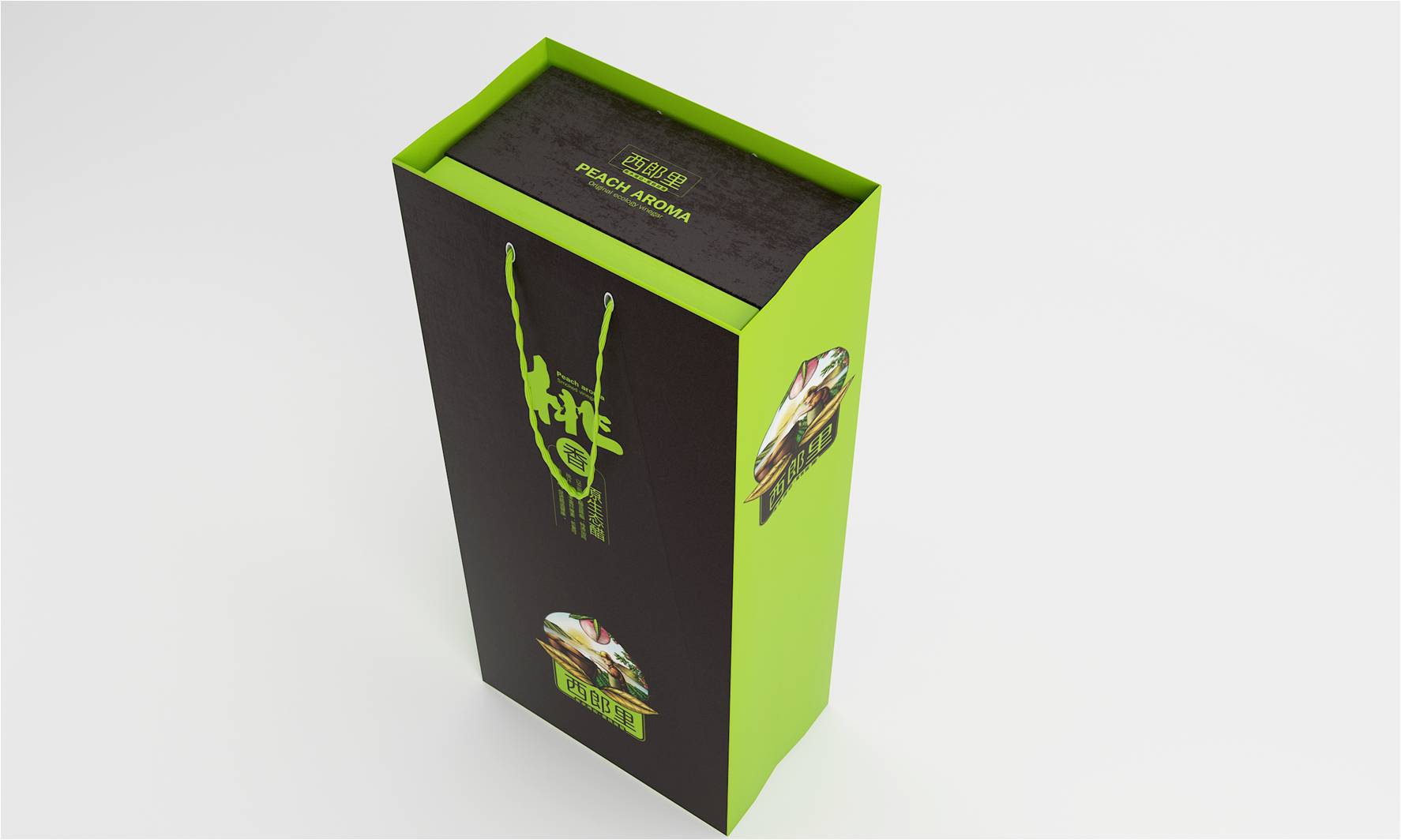 西郎里桃香醋—徐桂亮品牌设计