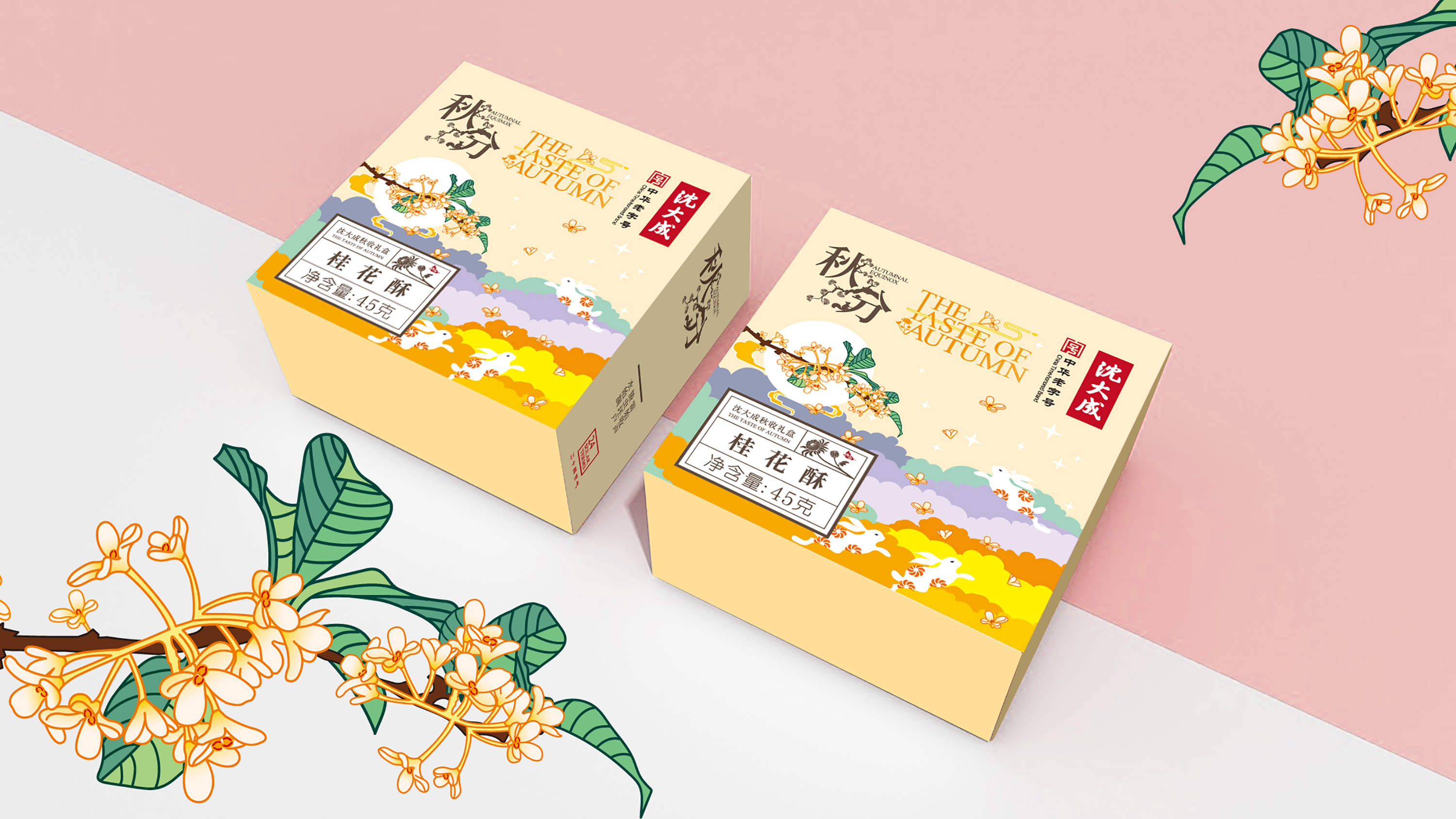 一年四季二十四节气包装系列 | 春生x夏长x秋收x冬藏