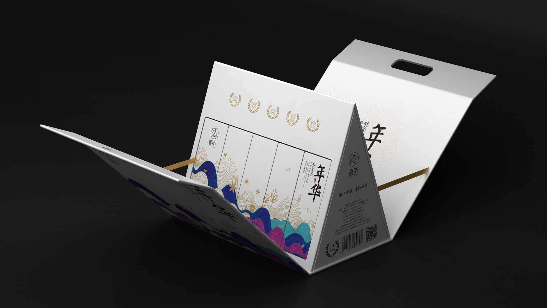 大米品牌设计 大米包装设计 大米礼盒包装设计