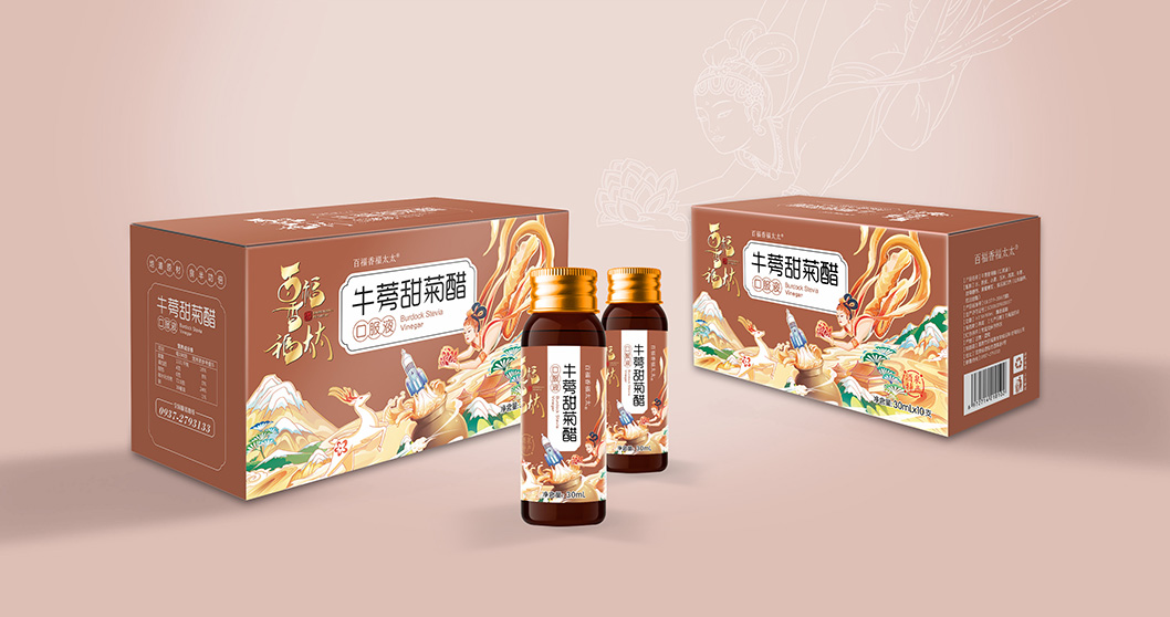 一家太太福三代｜系列甜醋 包装设计