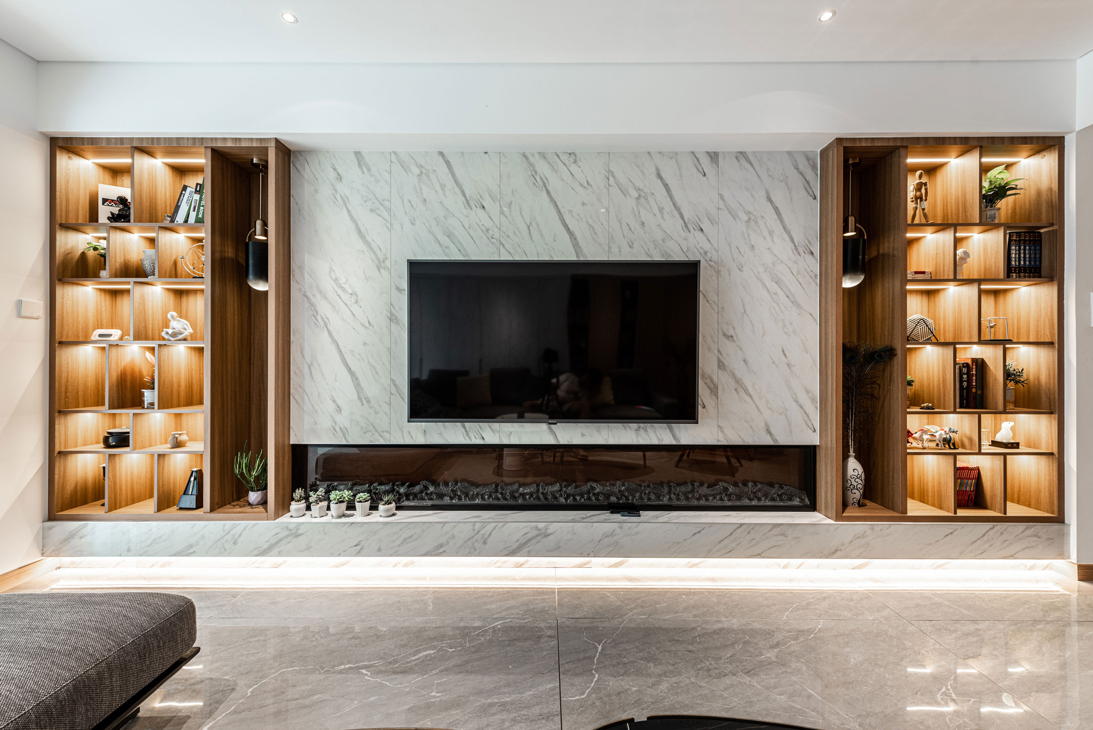 逸园雅居 · 现代住宅空间设计｜长空创作