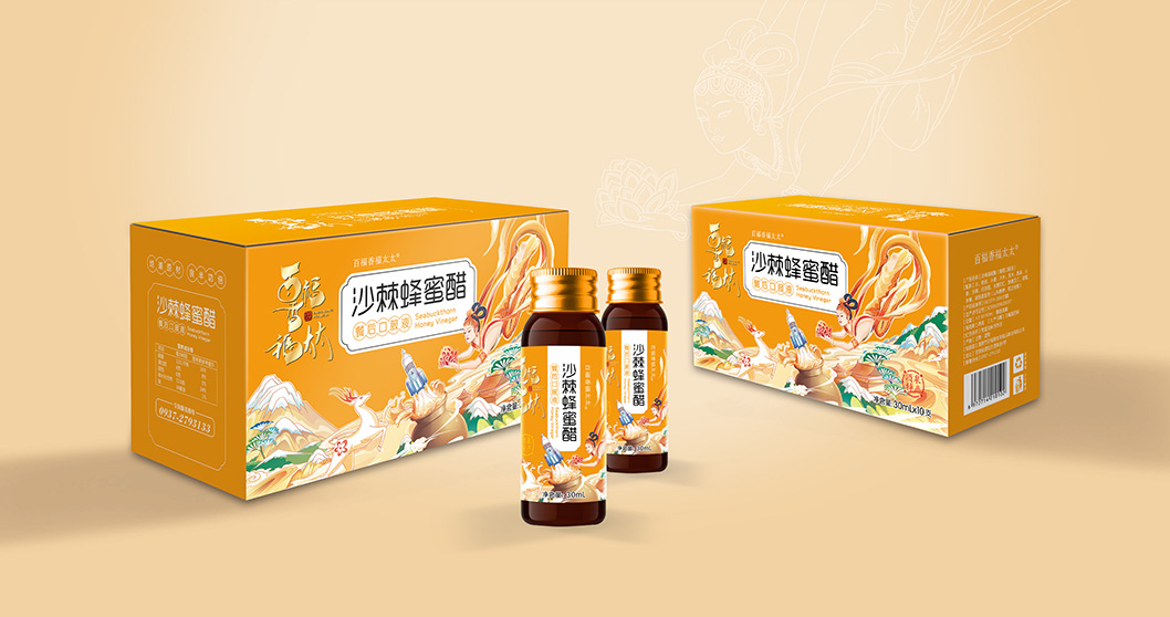 一家太太福三代｜系列甜醋 包装设计