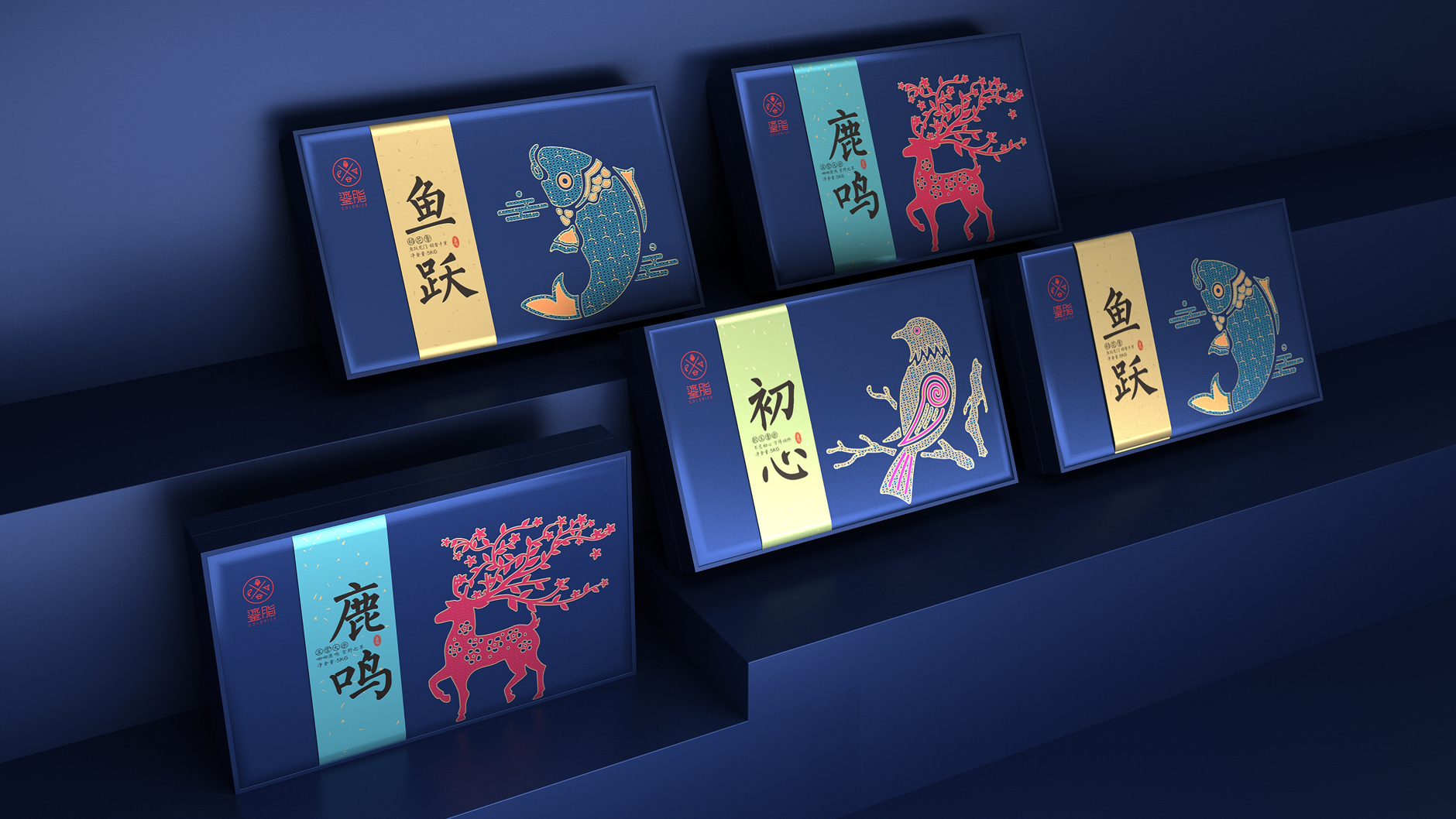 大米品牌设计 大米包装设计 大米礼盒包装设计