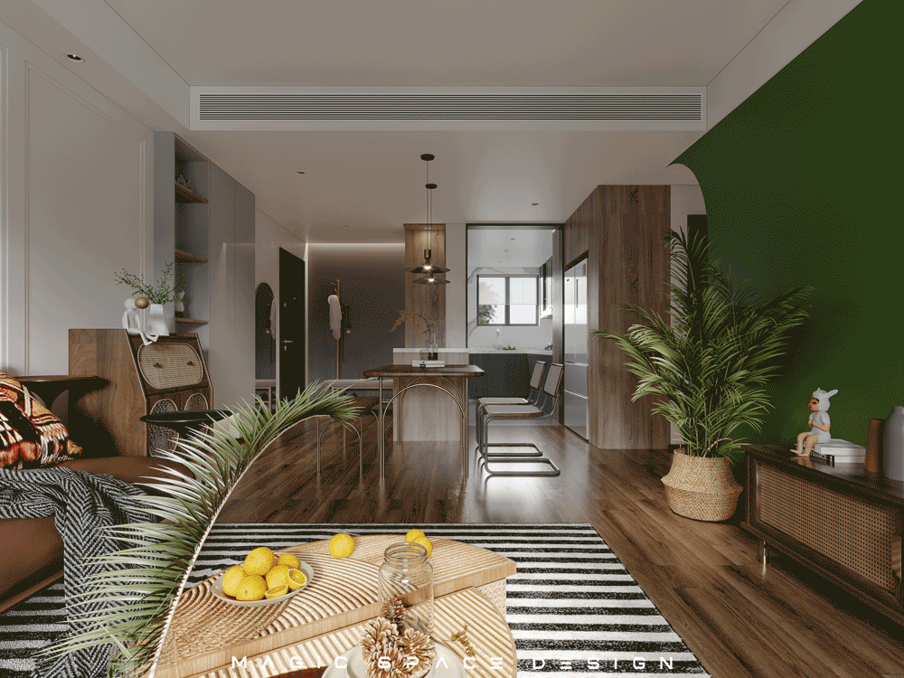 麻吉设计 | 126㎡田园古风，就是美的这么傲娇！