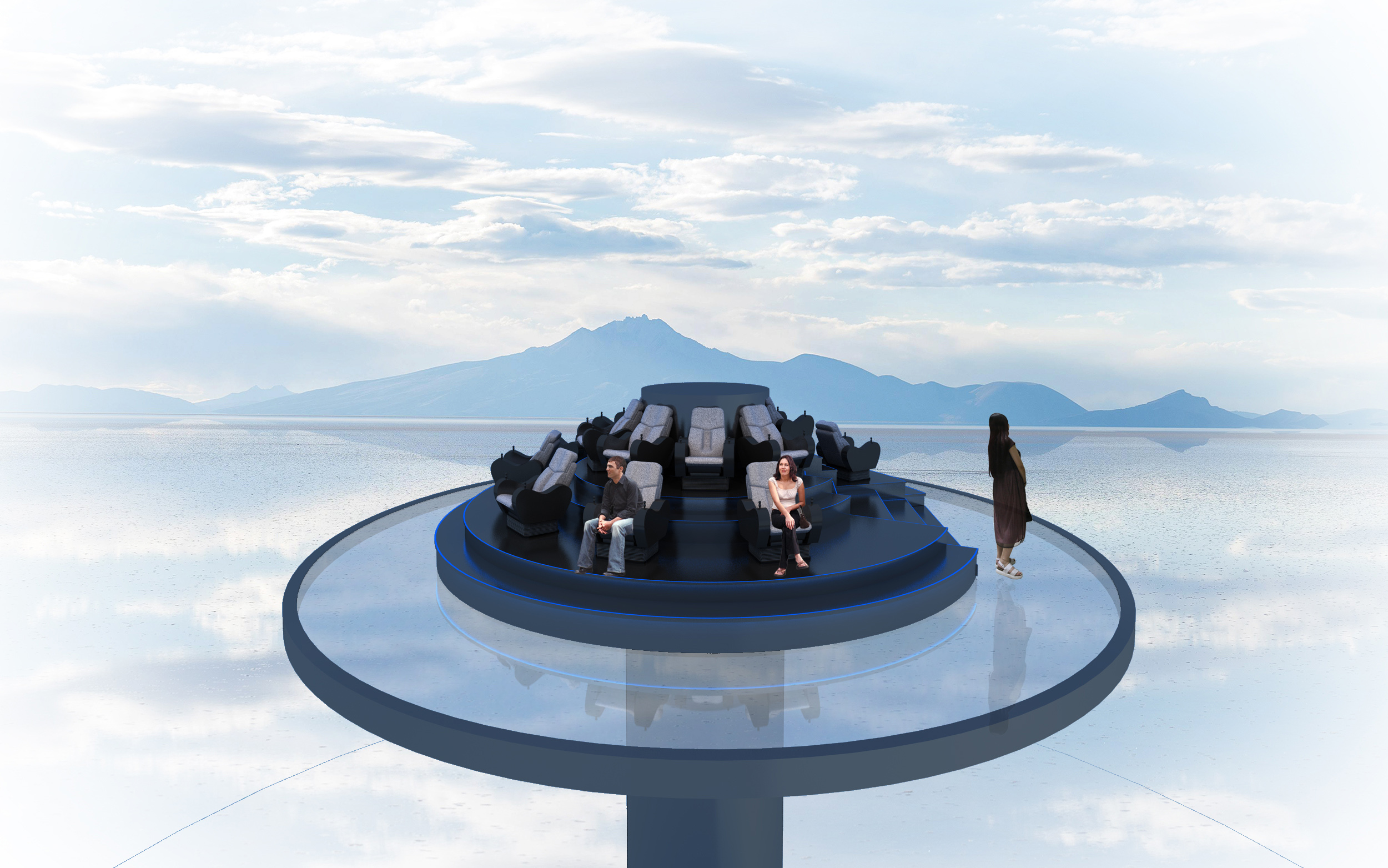 影院 景区 沉浸空间 展馆 星空 科技 多媒体 空间设计