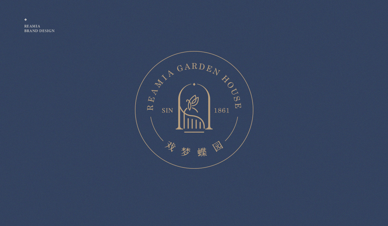小小山设计作品 | REAMIA 酒店民宿LOGO形象设计