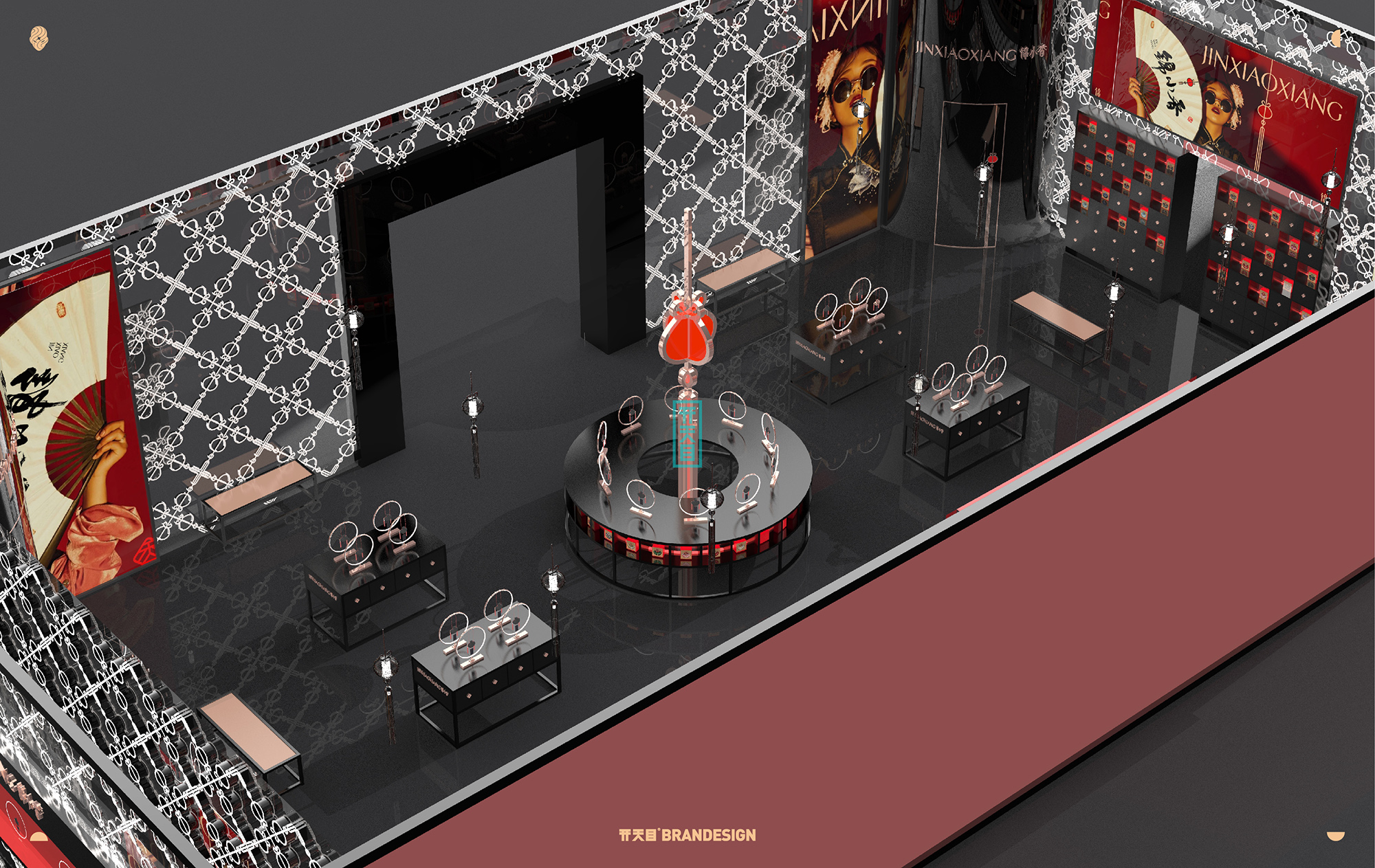 中国风饰品香囊国潮品牌策划设计logo包装vi