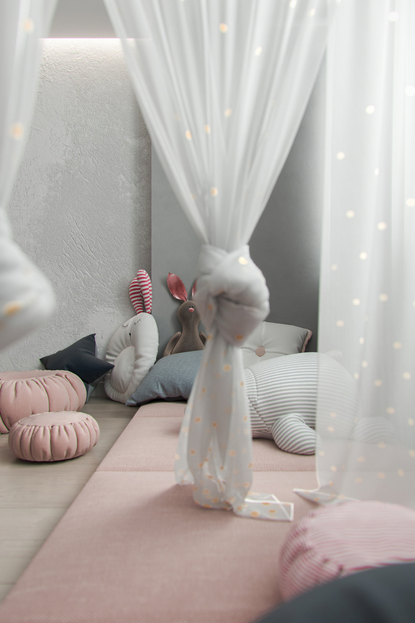 专为热爱简约和灰色的家庭而设计·NEEN DESIGN