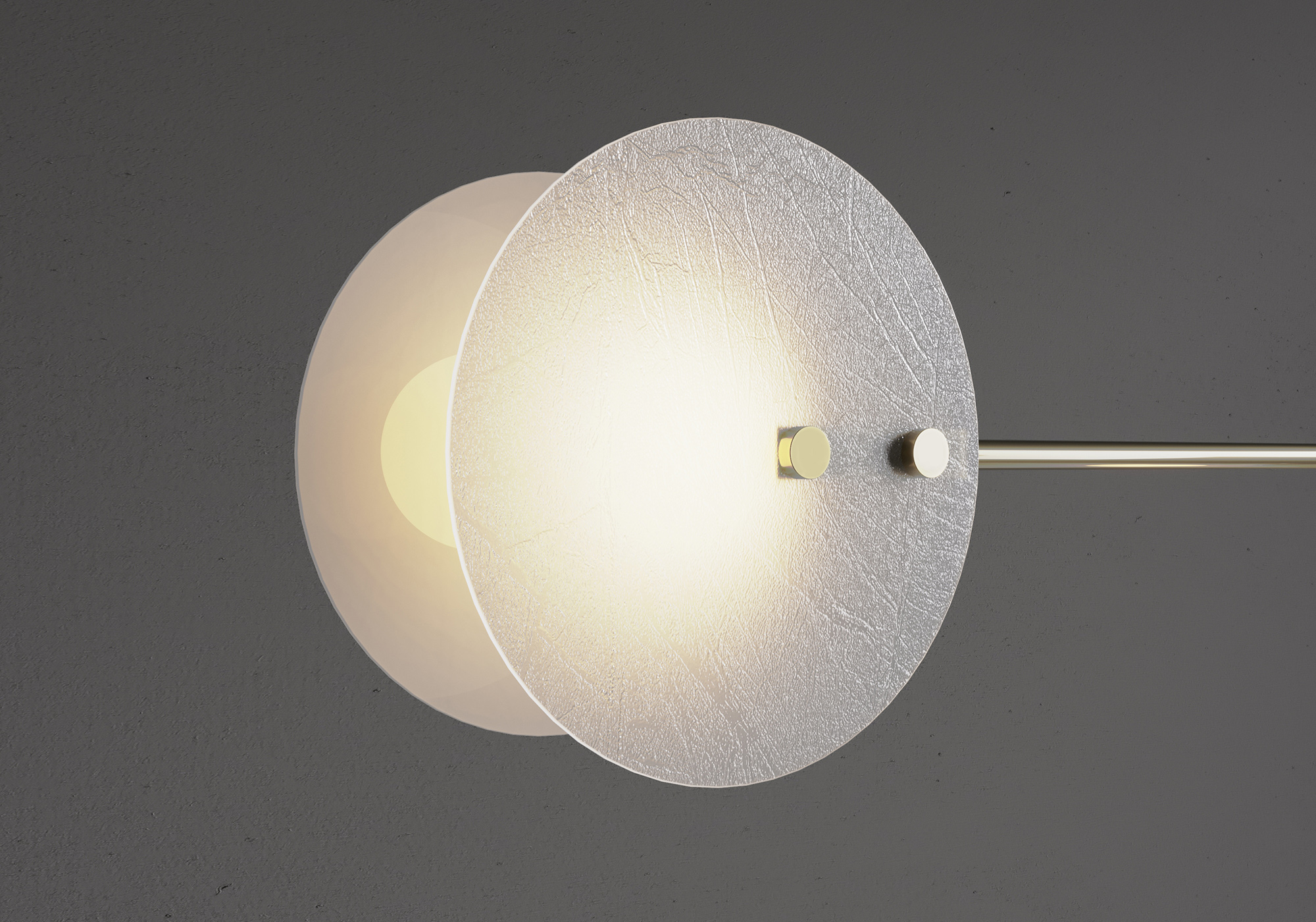 Diptych chandelier - 双联吊灯