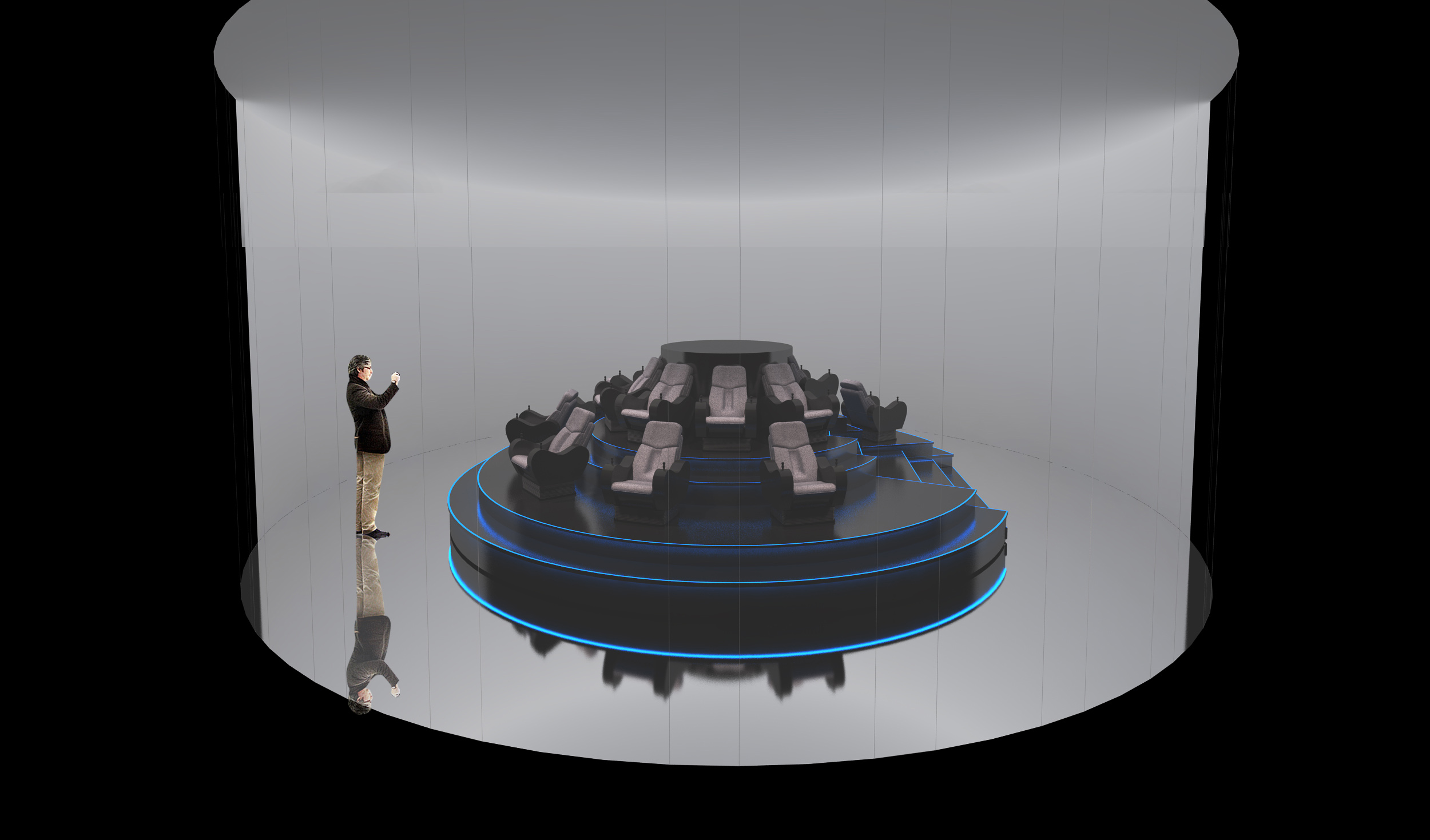 影院 景区 沉浸空间 展馆 星空 科技 多媒体 空间设计