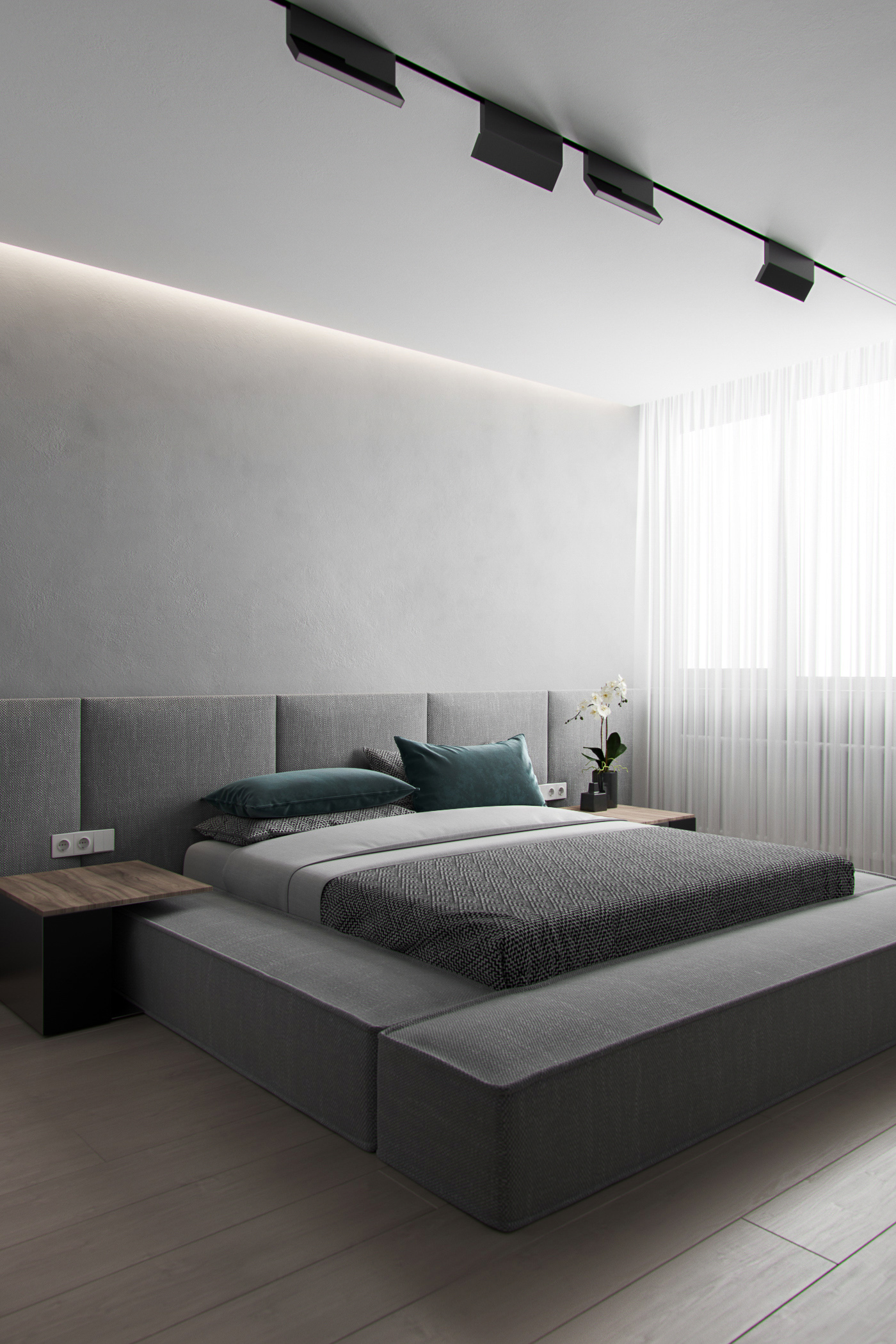 专为热爱简约和灰色的家庭而设计·NEEN DESIGN