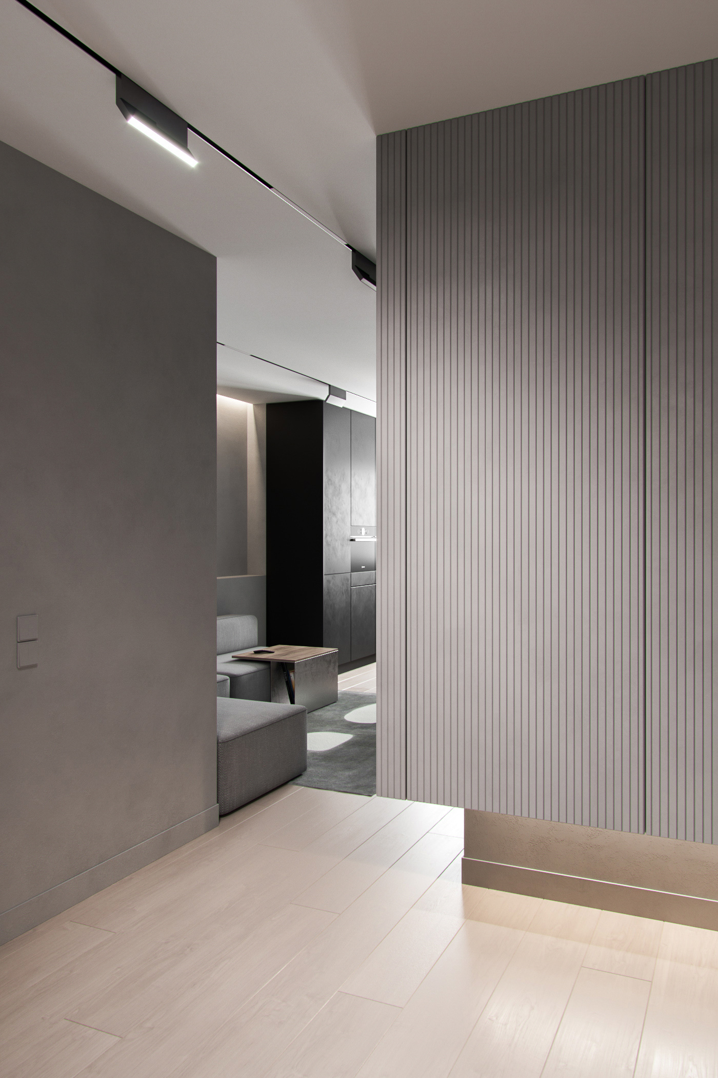 专为热爱简约和灰色的家庭而设计·NEEN DESIGN