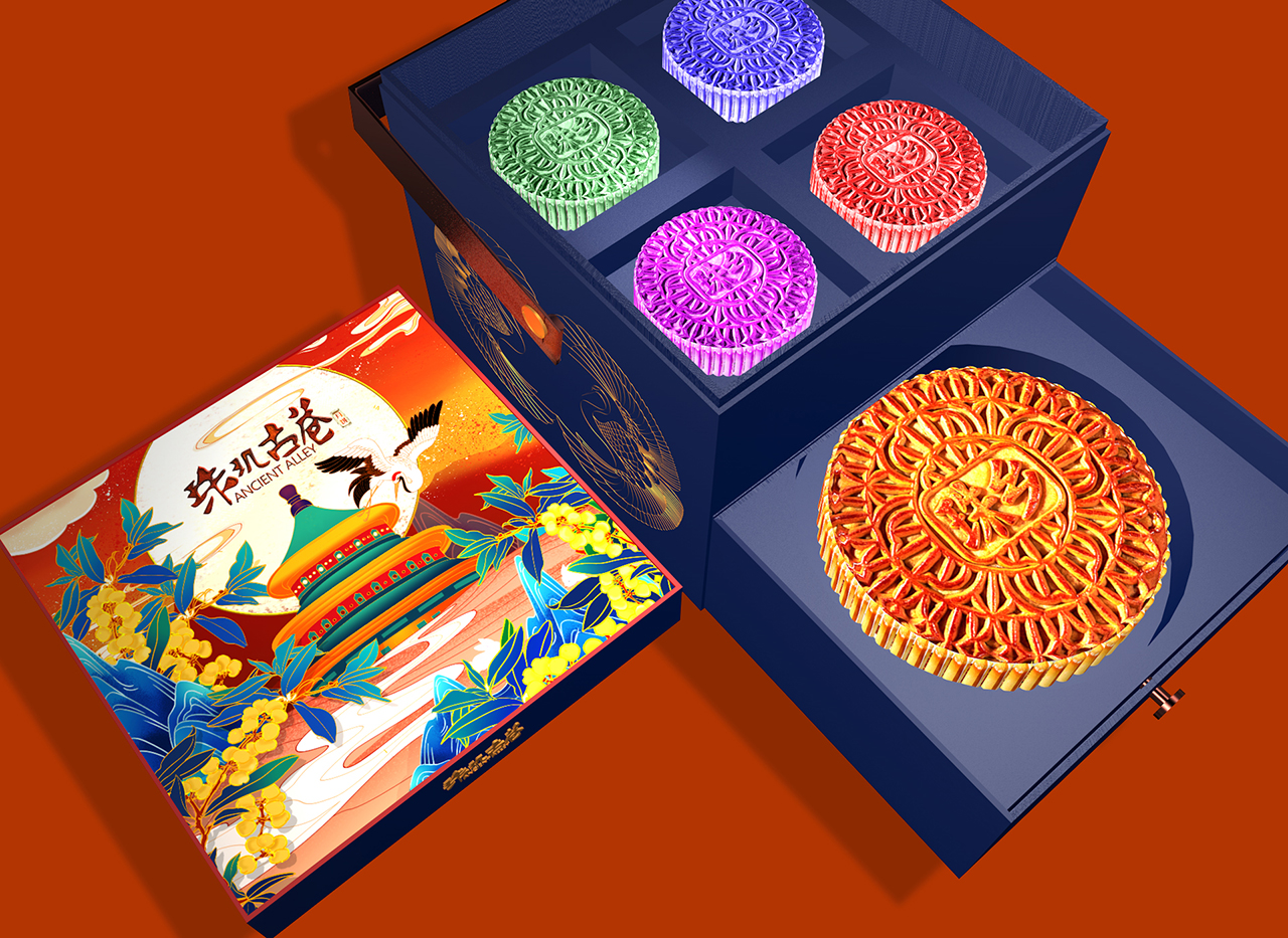 绝美月饼包装，享视觉抢眼球定商机