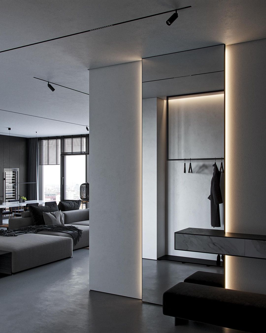 NEEN DESIGN：简约主义中的成熟的韵味！生活温度住宅