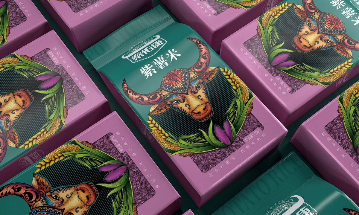 秦佑康杂粮—徐桂亮品牌设计