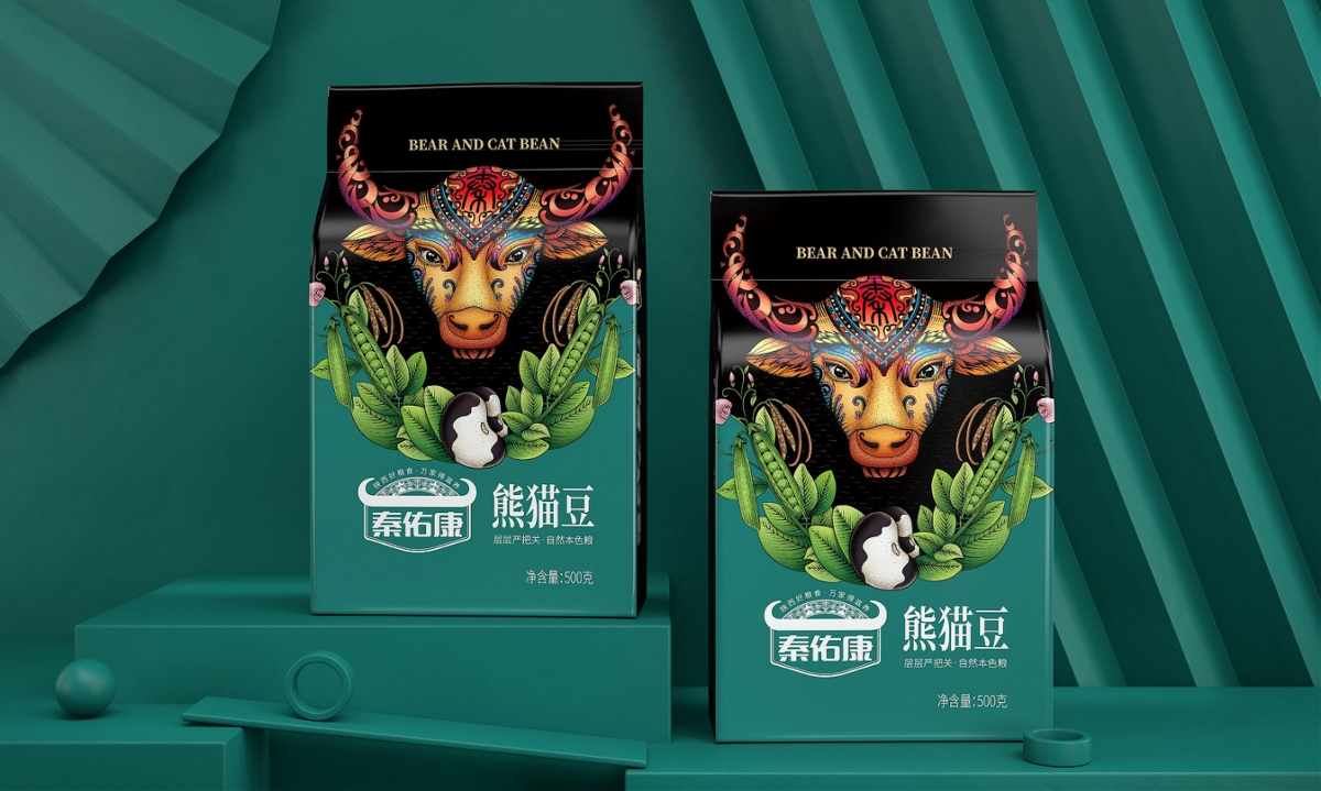 秦佑康杂粮—徐桂亮品牌设计