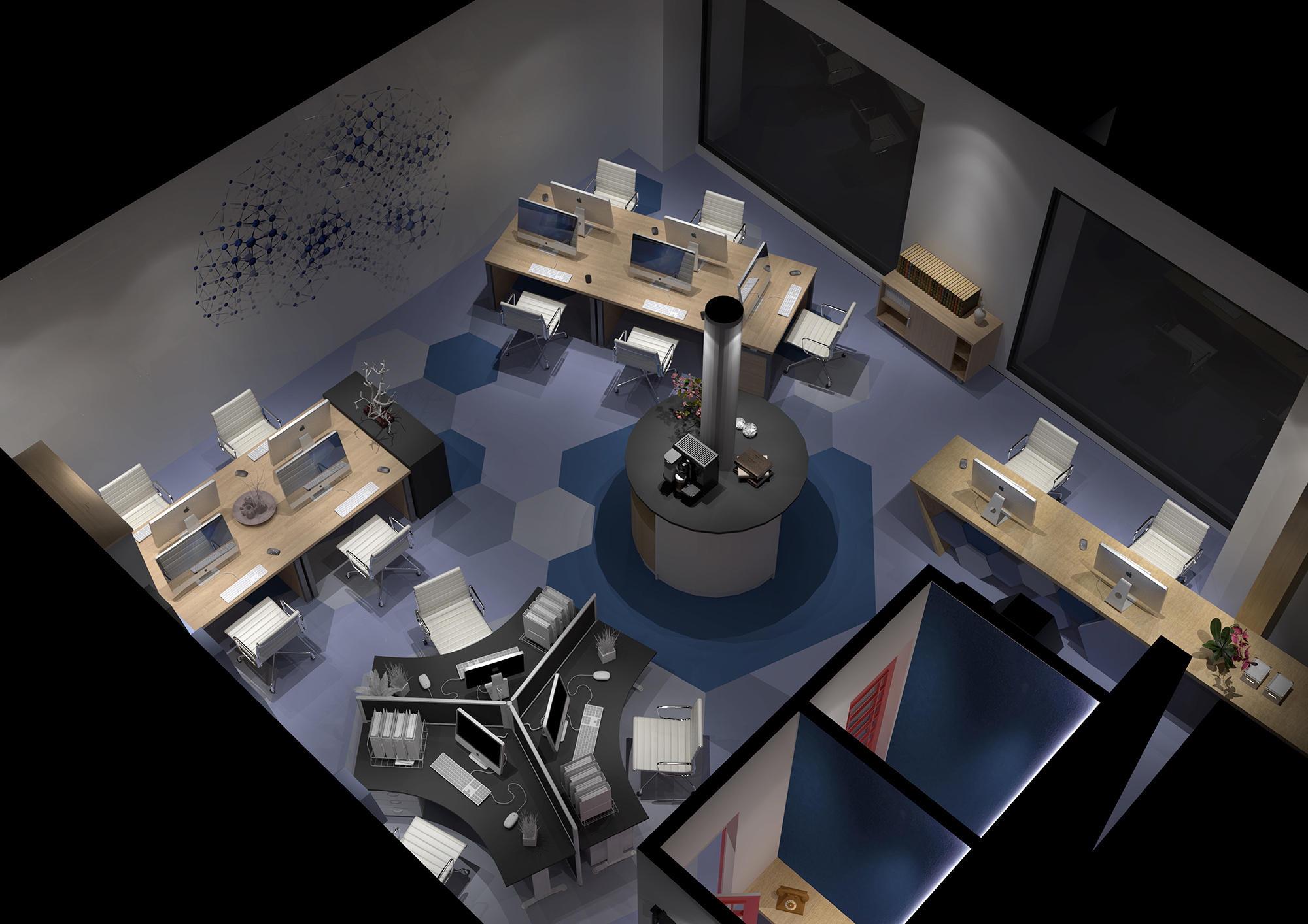 东莞和谷设计——高德置地办公室