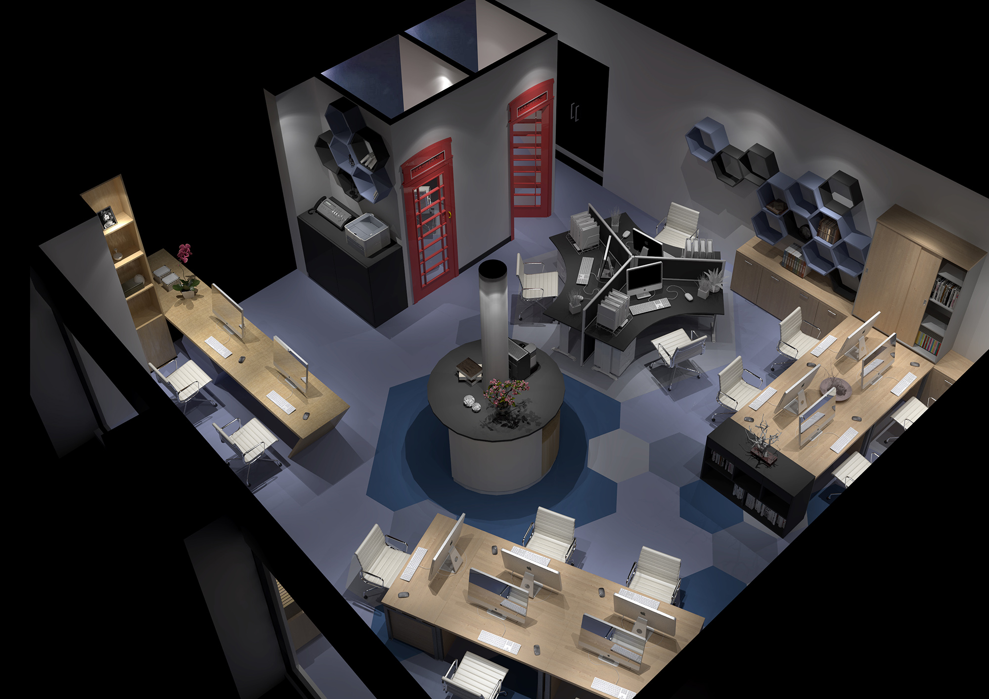 东莞和谷设计——高德置地办公室