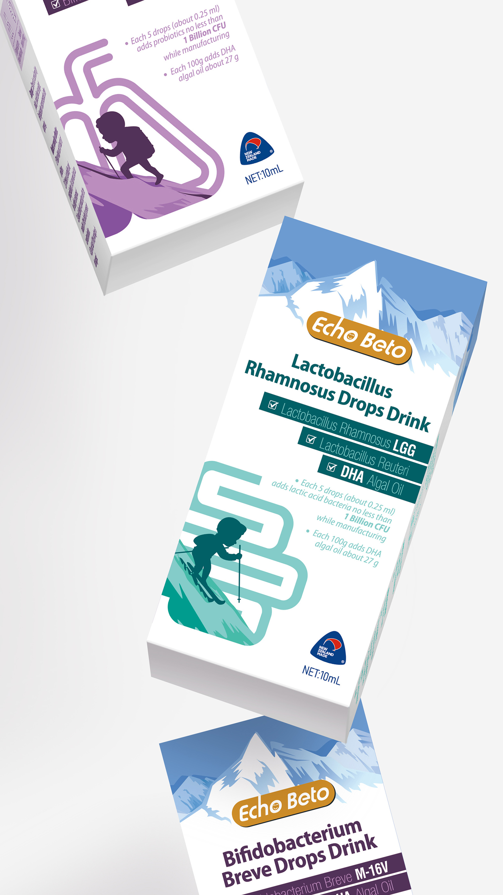 爱可贝托×唐风汉韵 | 新西兰进口婴幼儿营养品包装简约设计