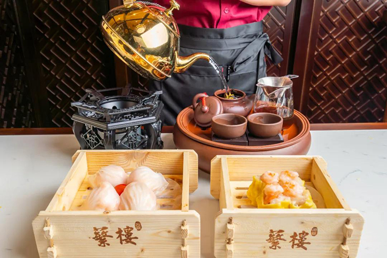 蘩楼广式点心茶楼全天茶市餐饮全案设计