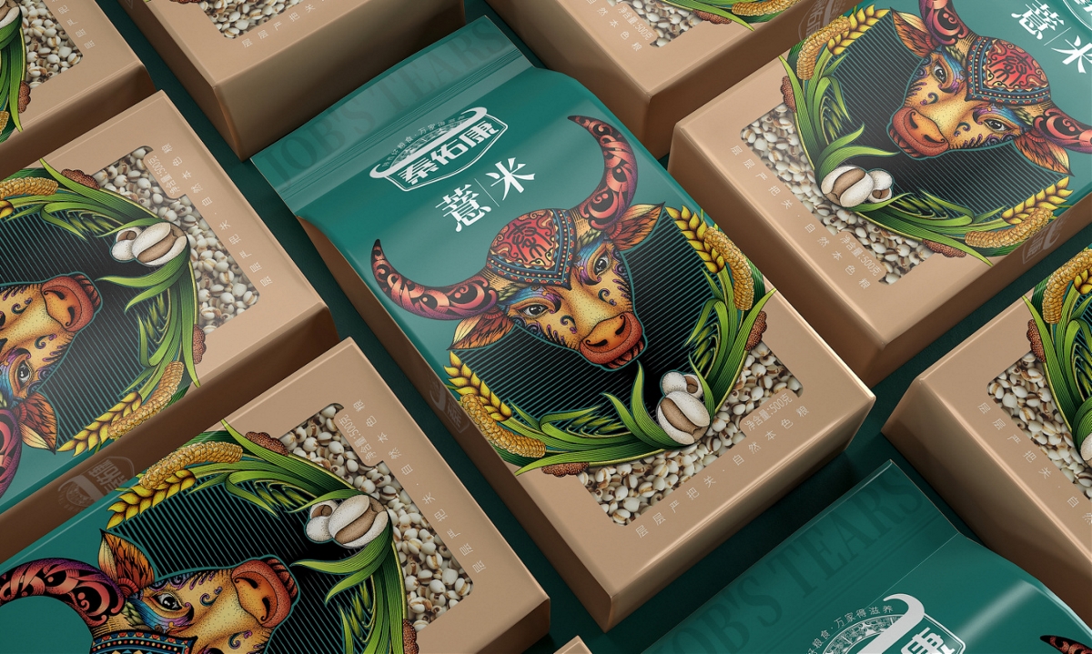 秦佑康杂粮—徐桂亮品牌设计