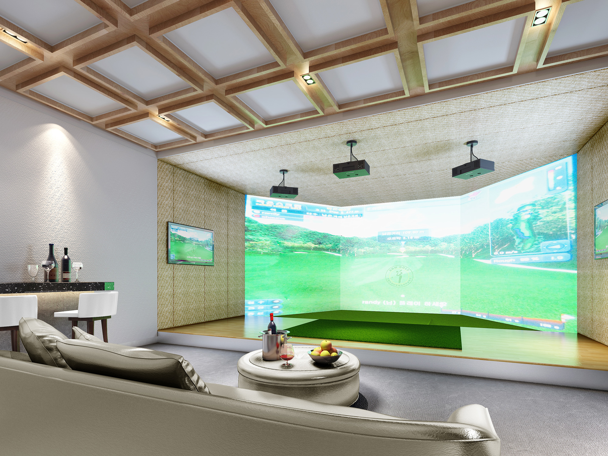 东莞和谷设计——永冠室内高尔夫