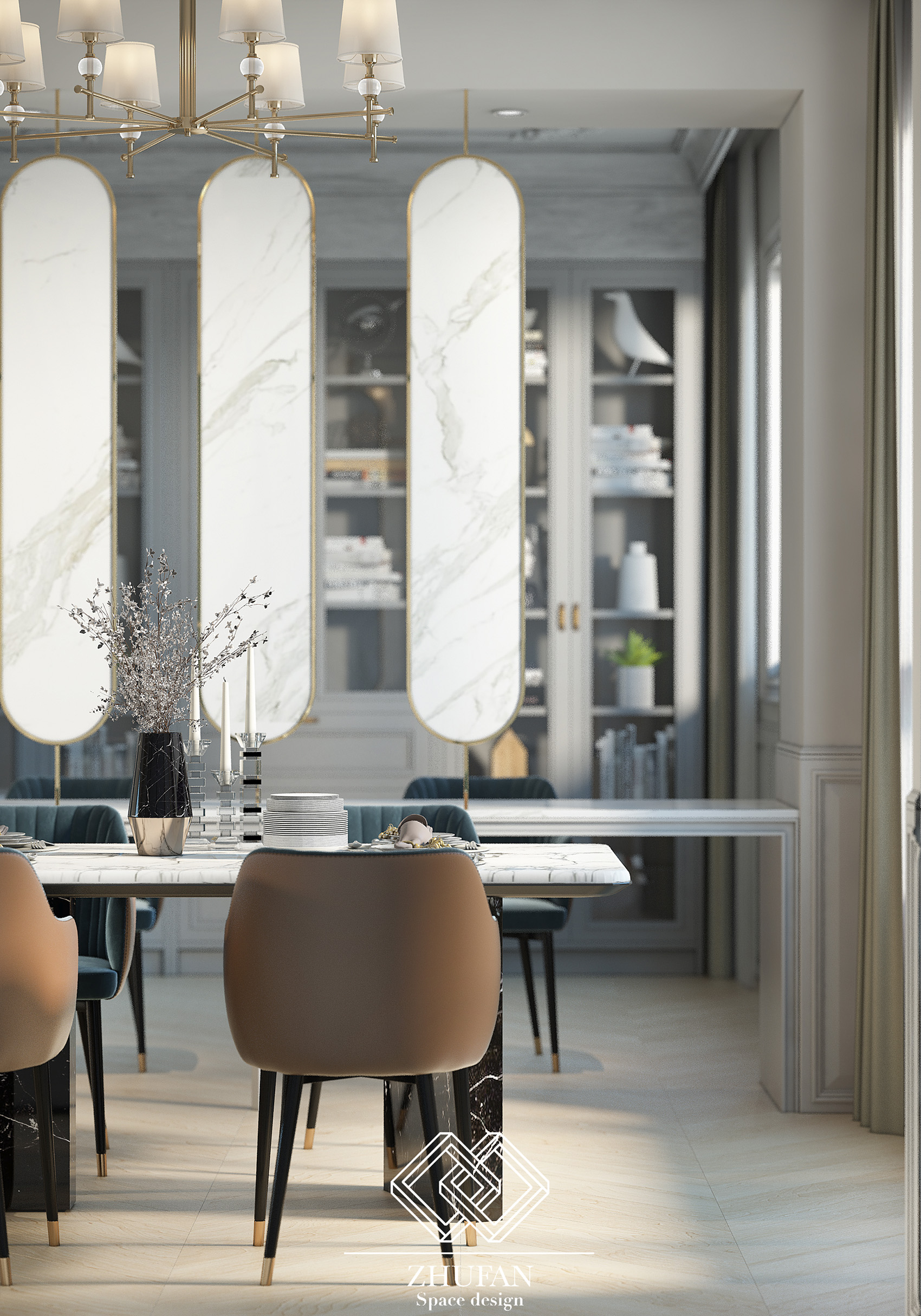 演绎沉稳大气的现代美式风情，腔调十足！