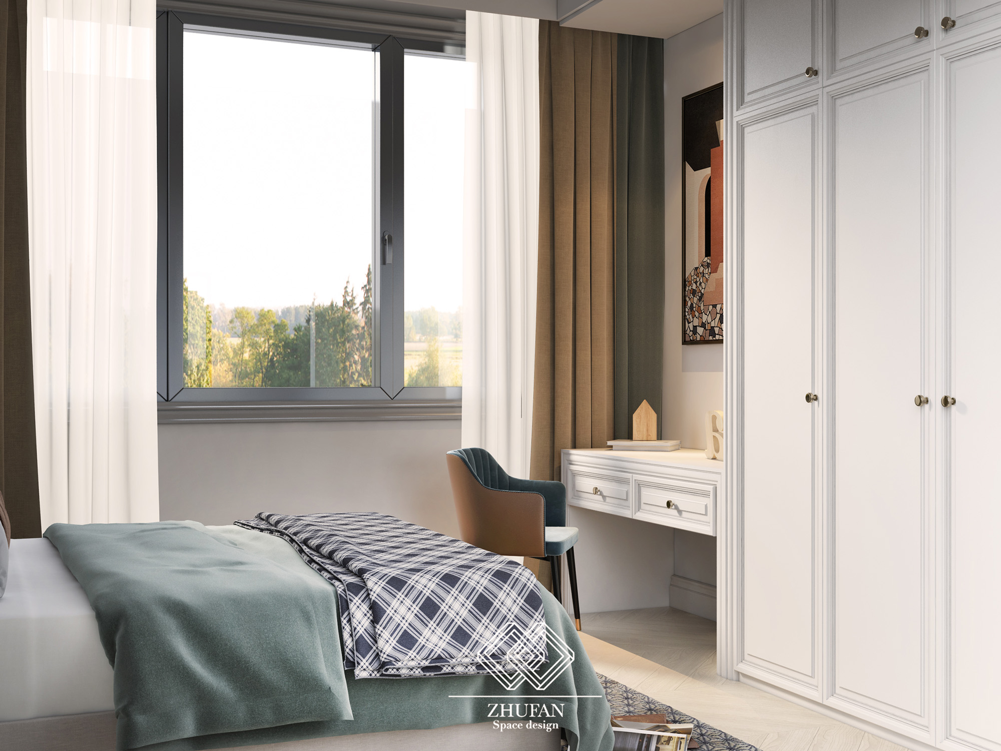 演绎沉稳大气的现代美式风情，腔调十足！