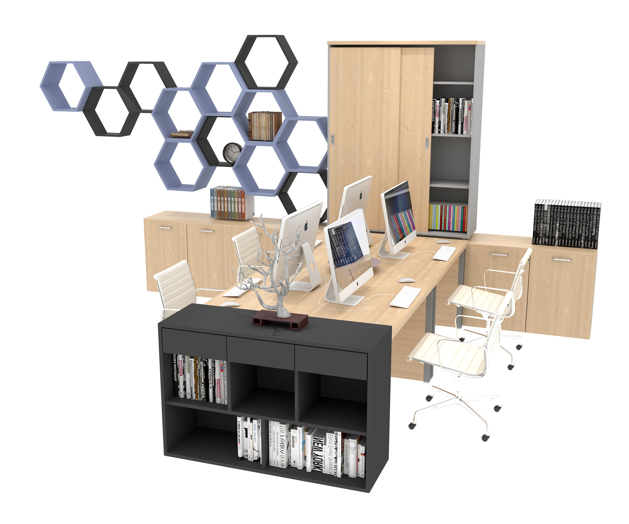 东莞和谷设计——高德置地办公室