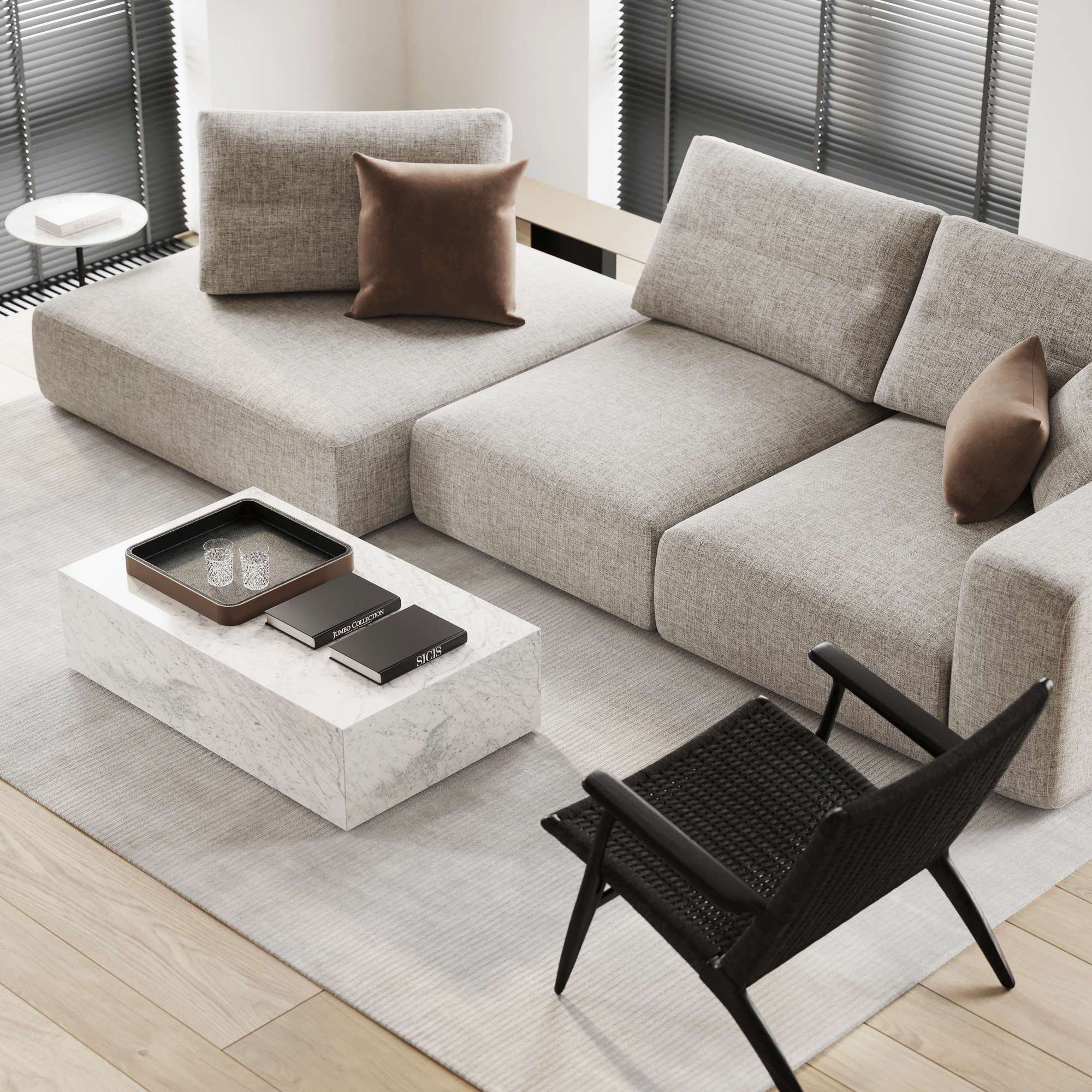 一位“人类高质量男性”的高级公寓 · 66m² | 尼恩设计