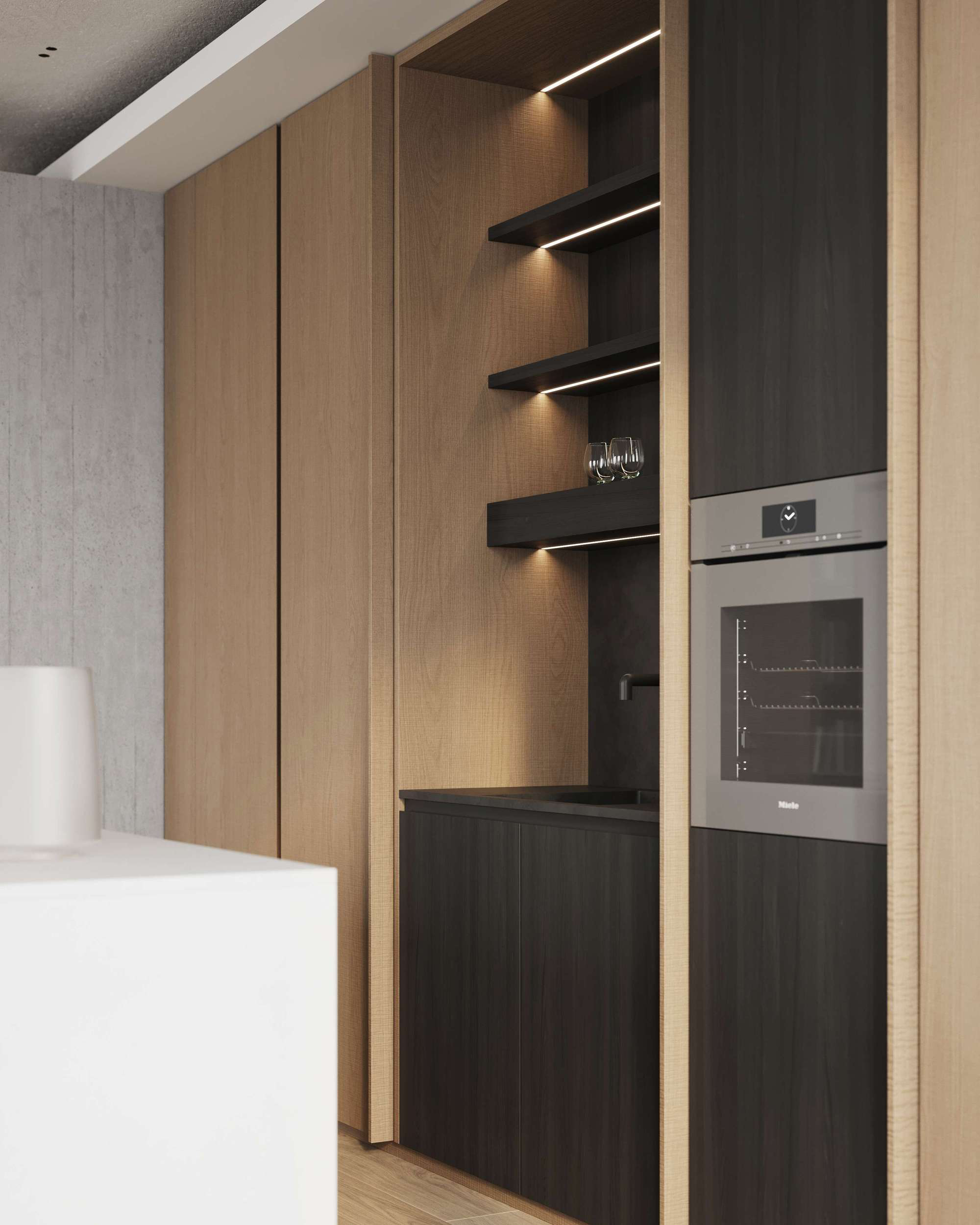 一位“人类高质量男性”的高级公寓 · 66m² | 尼恩设计