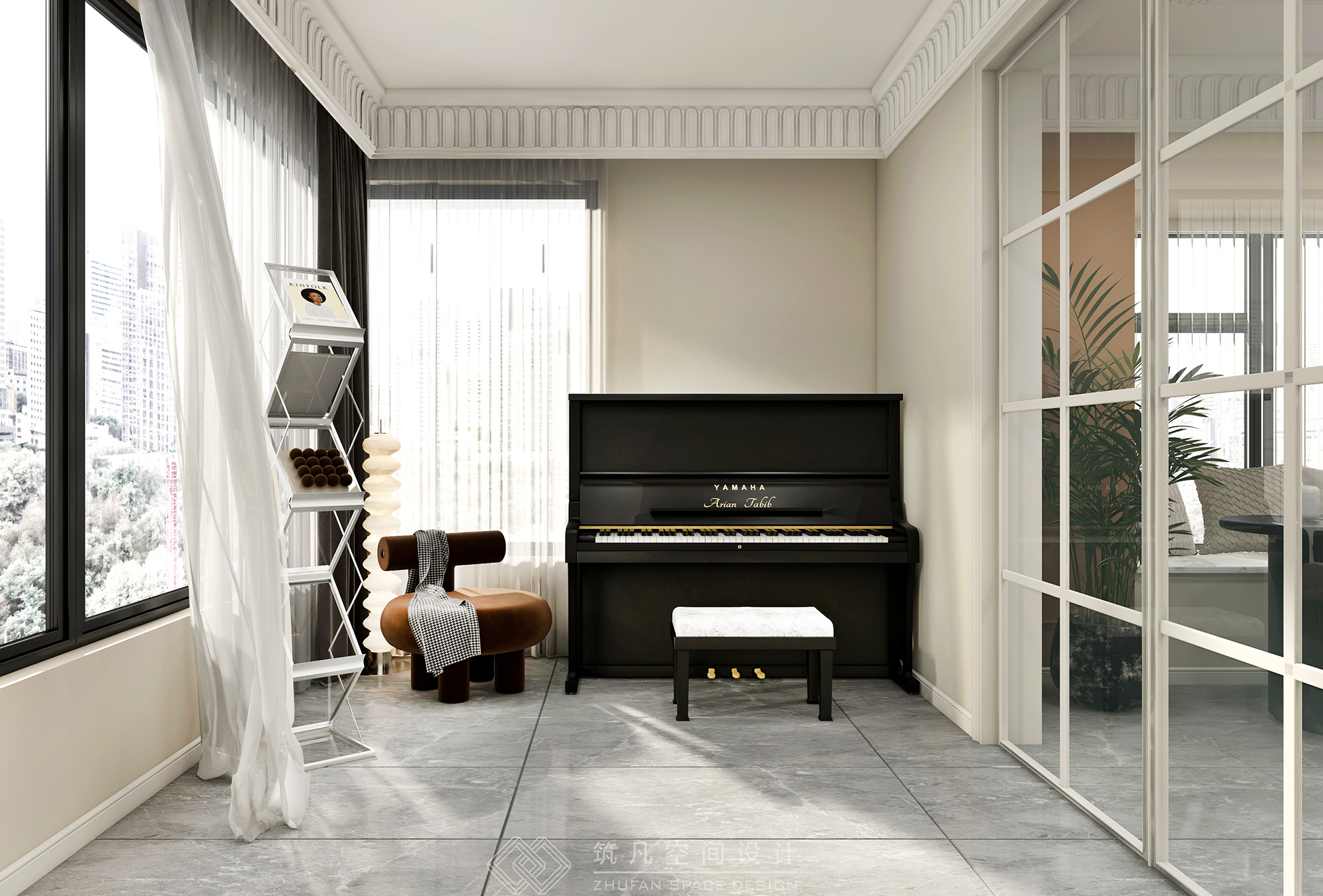 160㎡轻法式，邂逅现代家居的优雅与浪漫