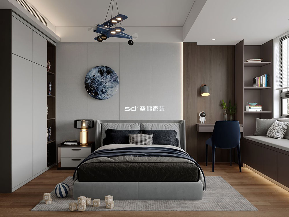 圣都家装丨国宾府140平现代温馨