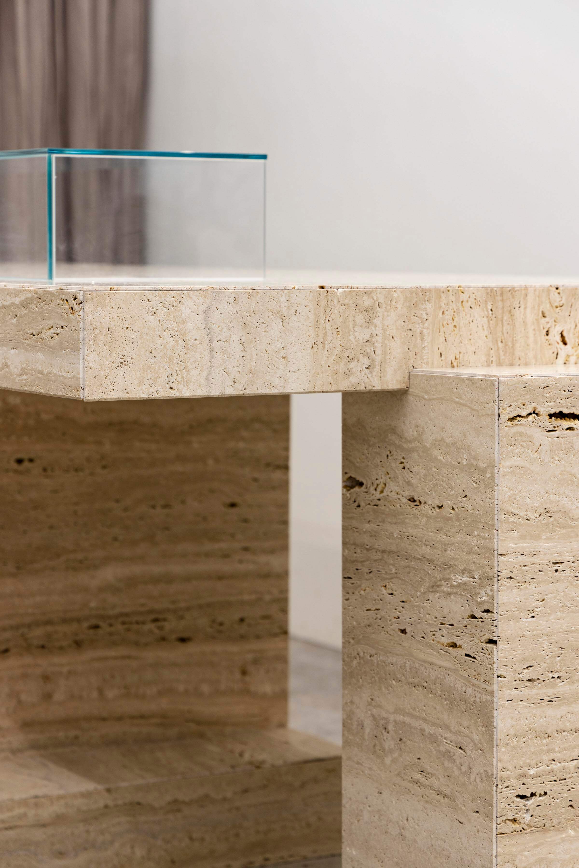 空间秩序概念店铺：金属 / 石材 / 混凝土 | 尼恩设计