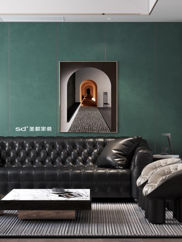 圣都家装丨金域世家256平现代轻奢风格