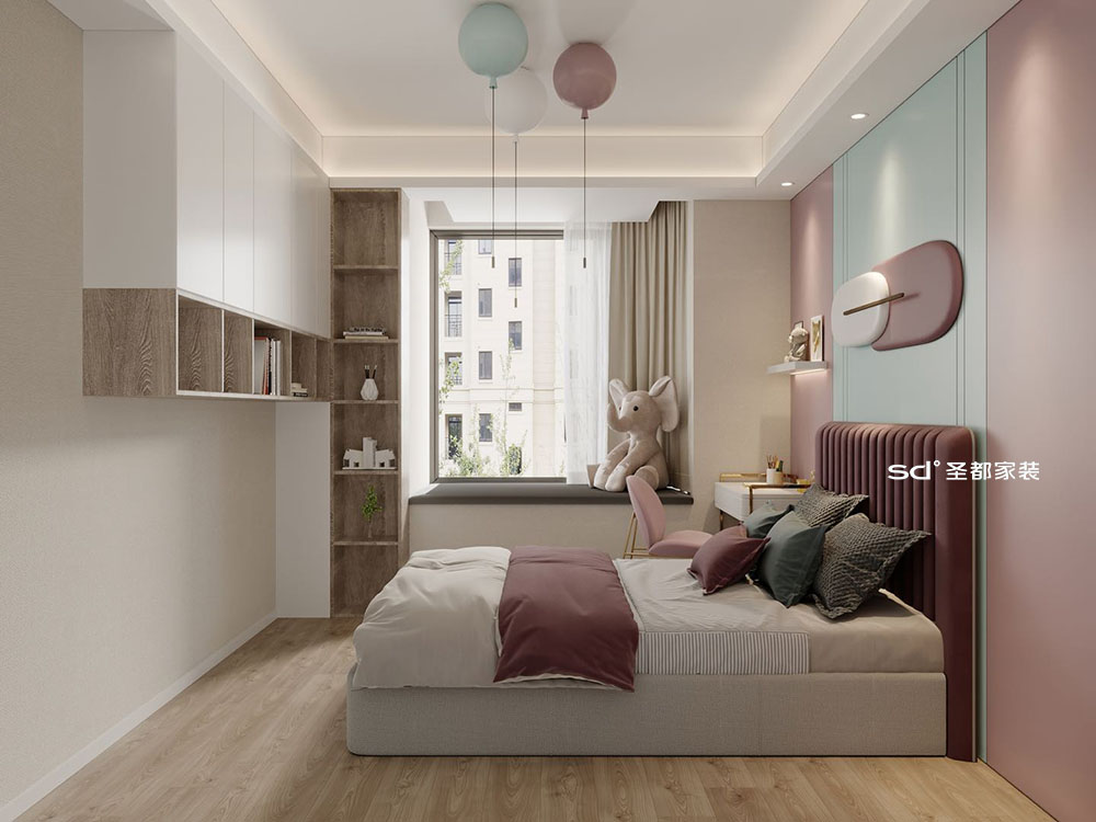 圣都家装丨国宾府140平现代温馨