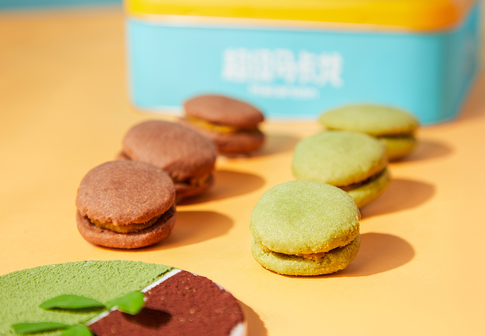 尚智×爸爸糖 | 六重奏曲奇礼盒/马卡龙食品包装设计