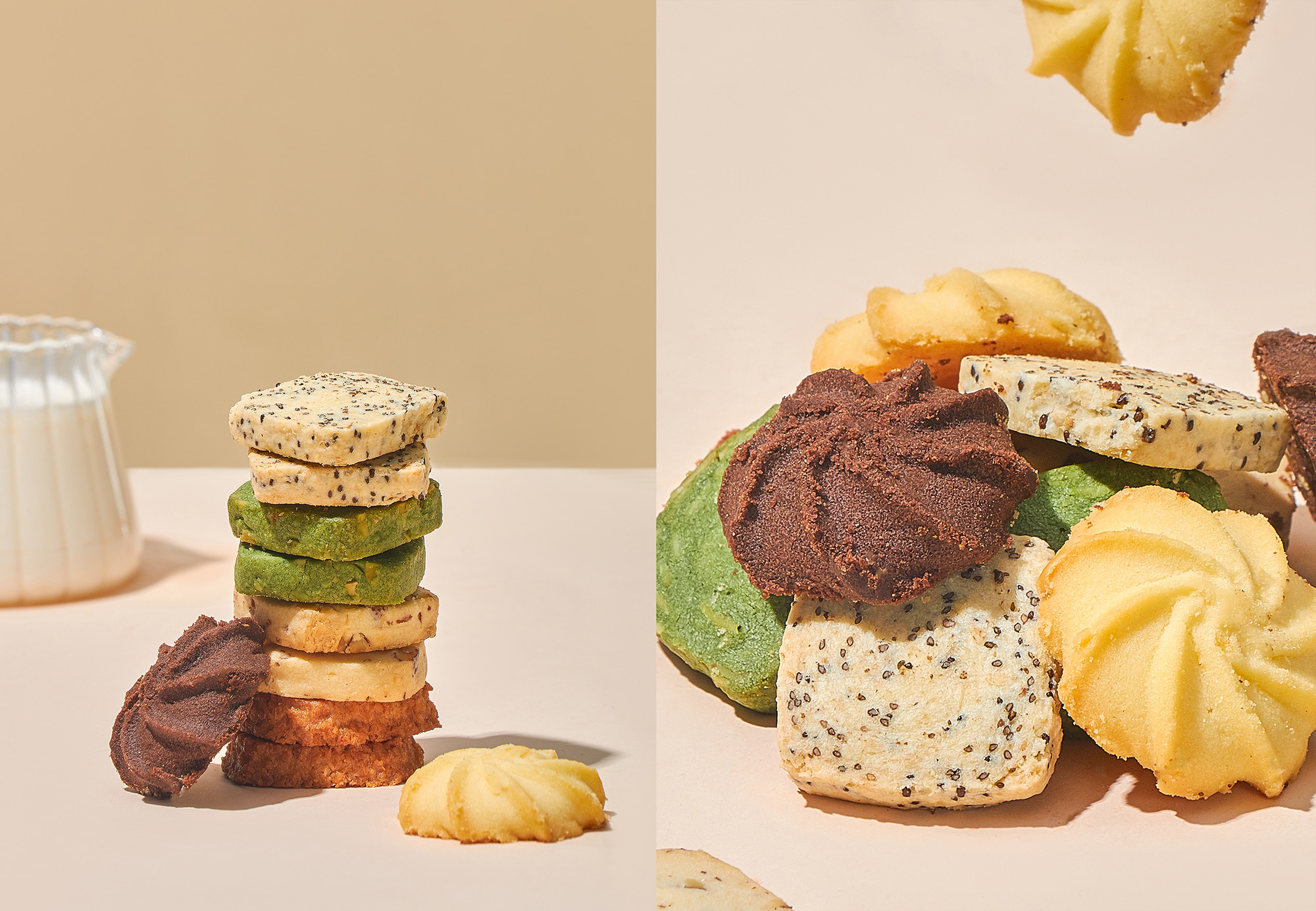 尚智×爸爸糖 | 六重奏曲奇礼盒/马卡龙食品包装设计