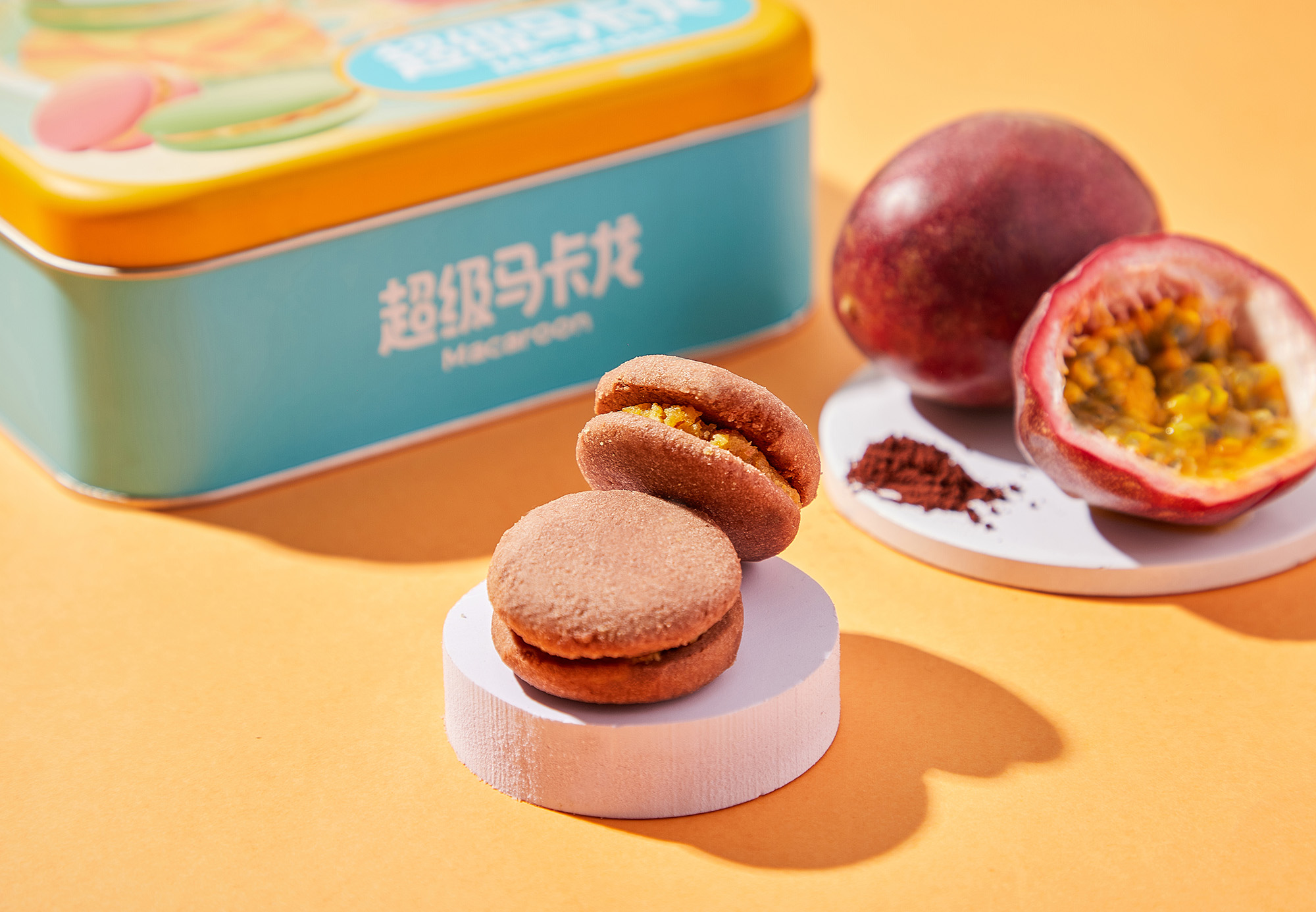 尚智×爸爸糖 | 六重奏曲奇礼盒/马卡龙食品包装设计