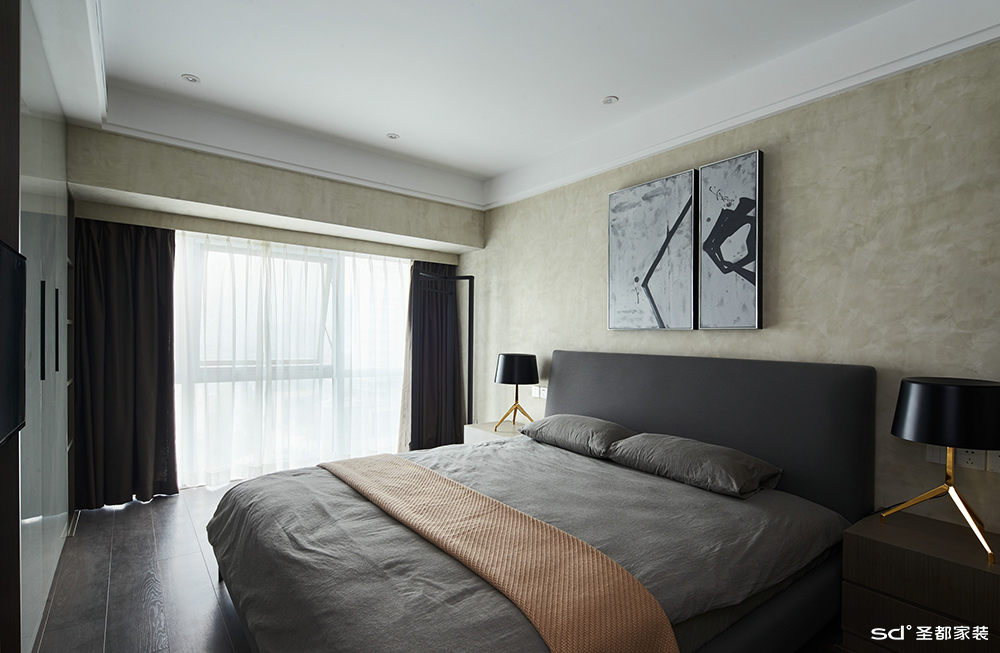 圣都家装丨金地艺境210㎡现代轻奢风