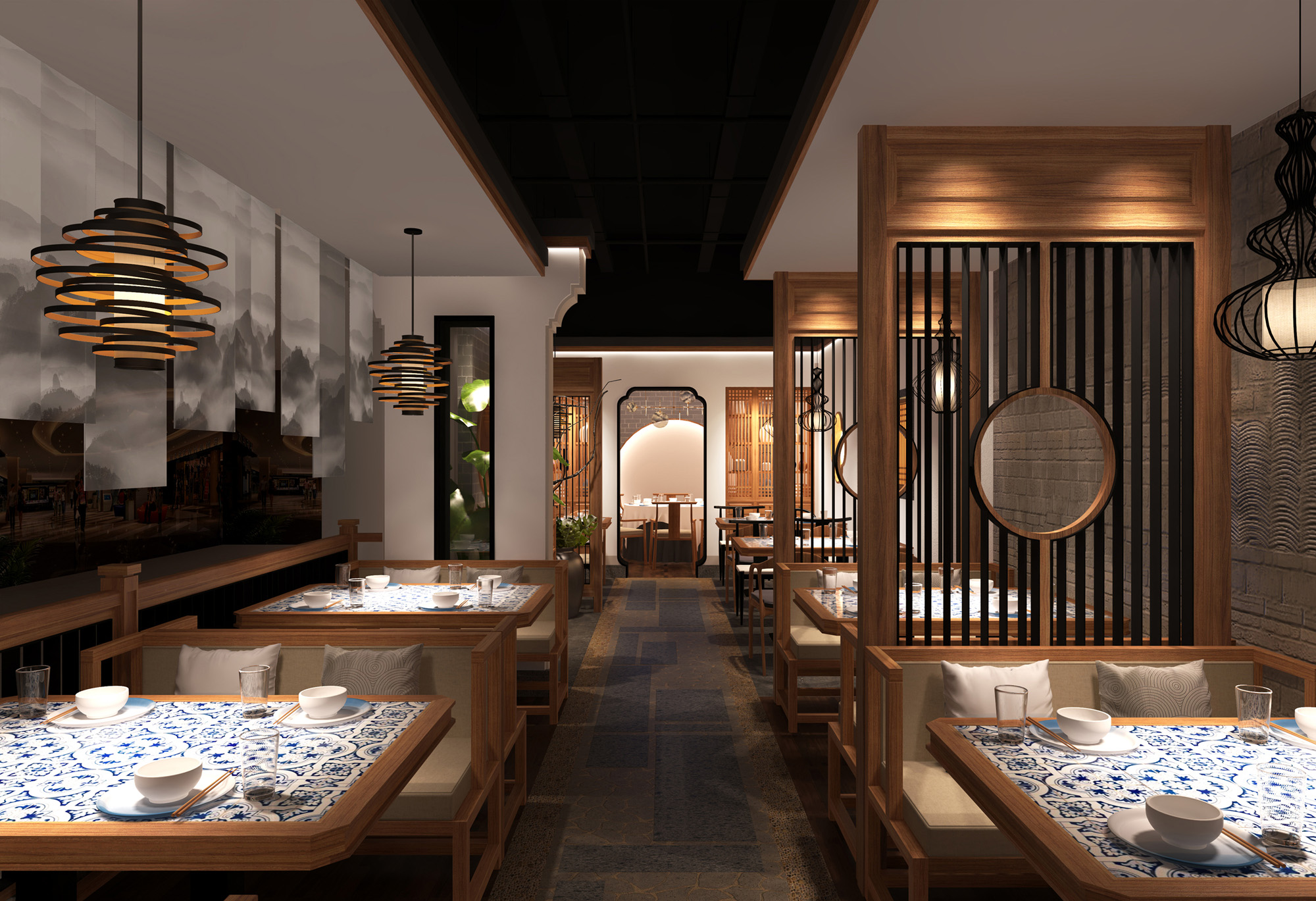 武汉洪湖浪餐厅设计