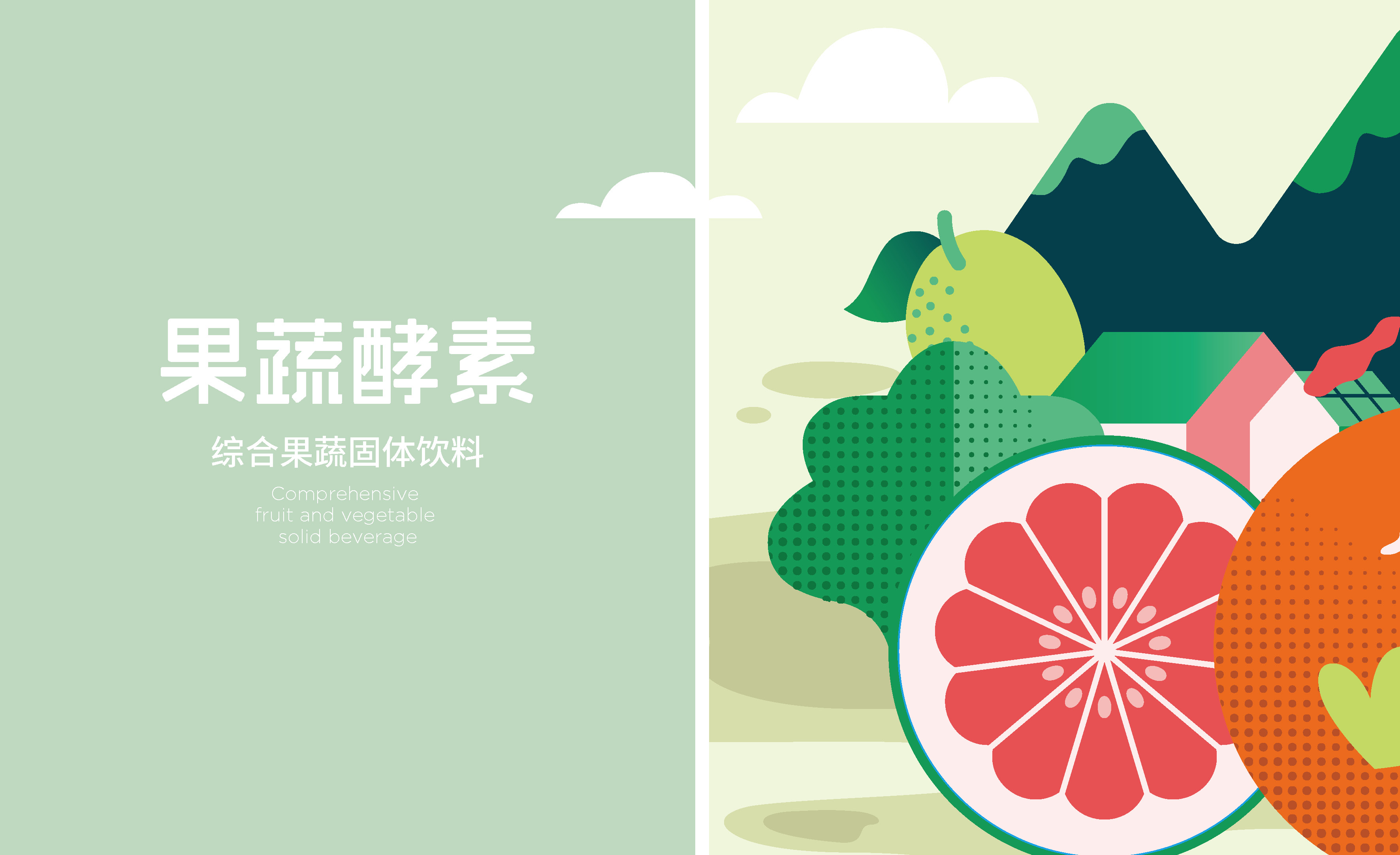 酵素包装设计/饮品包装设计