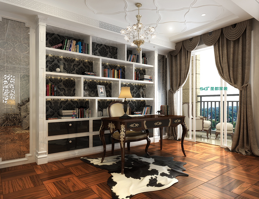 圣都家装丨国信云玺200方轻奢风格