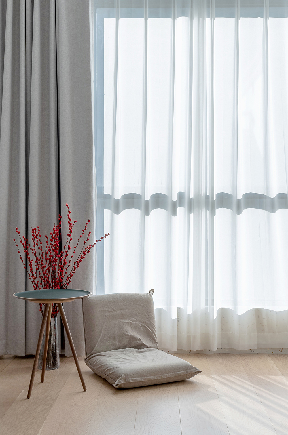 47㎡小户型还能拥有大客厅，享受空间翻倍的居住体验