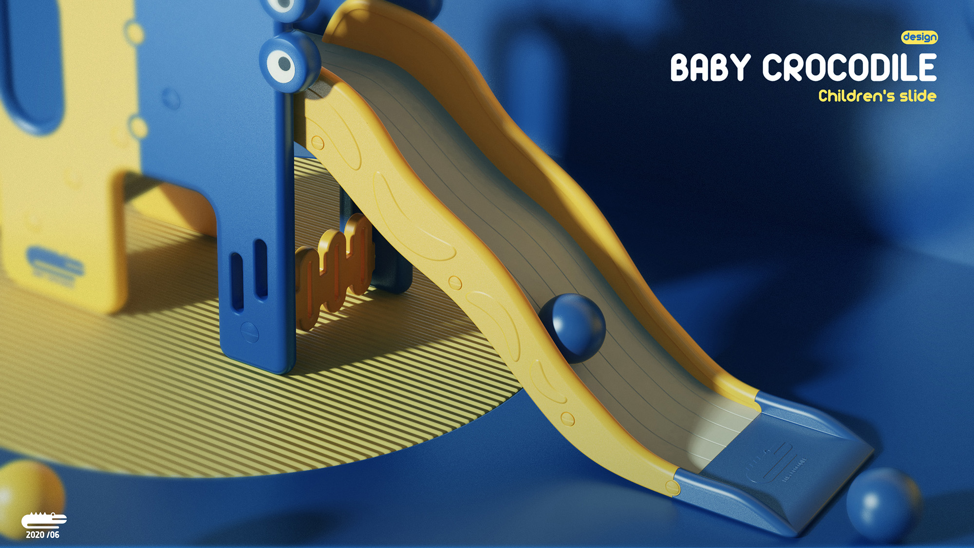 哈士奇设计作品 - 滑梯