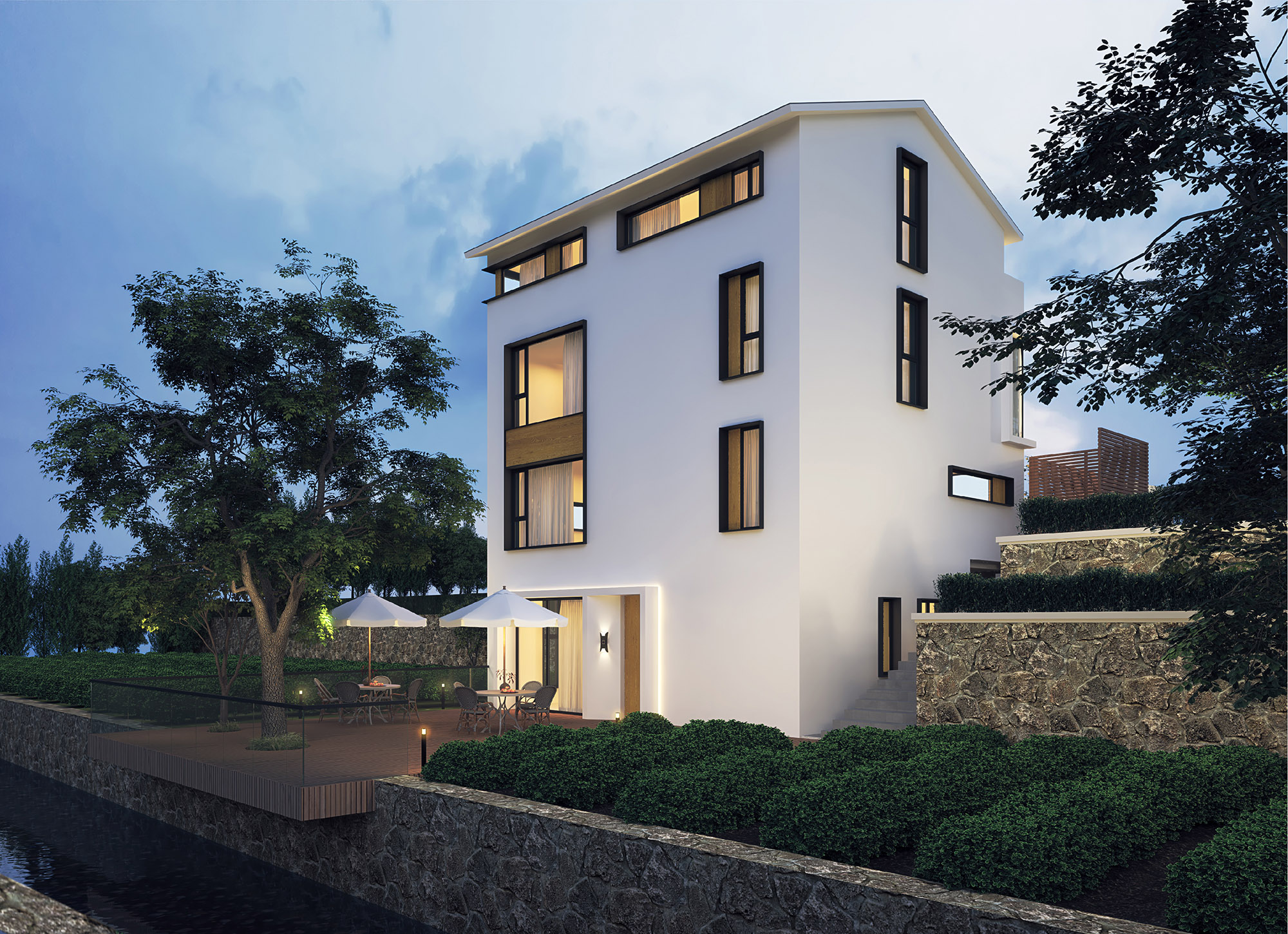 杭州里鸡笼山茶空间会所设计