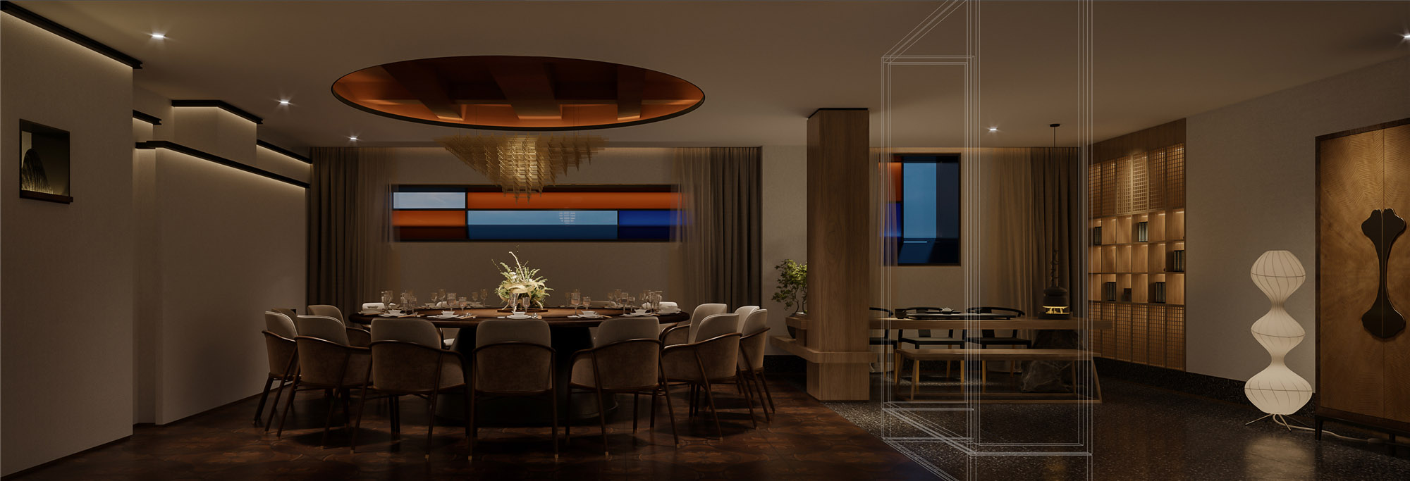 常州金皖居餐厅设计