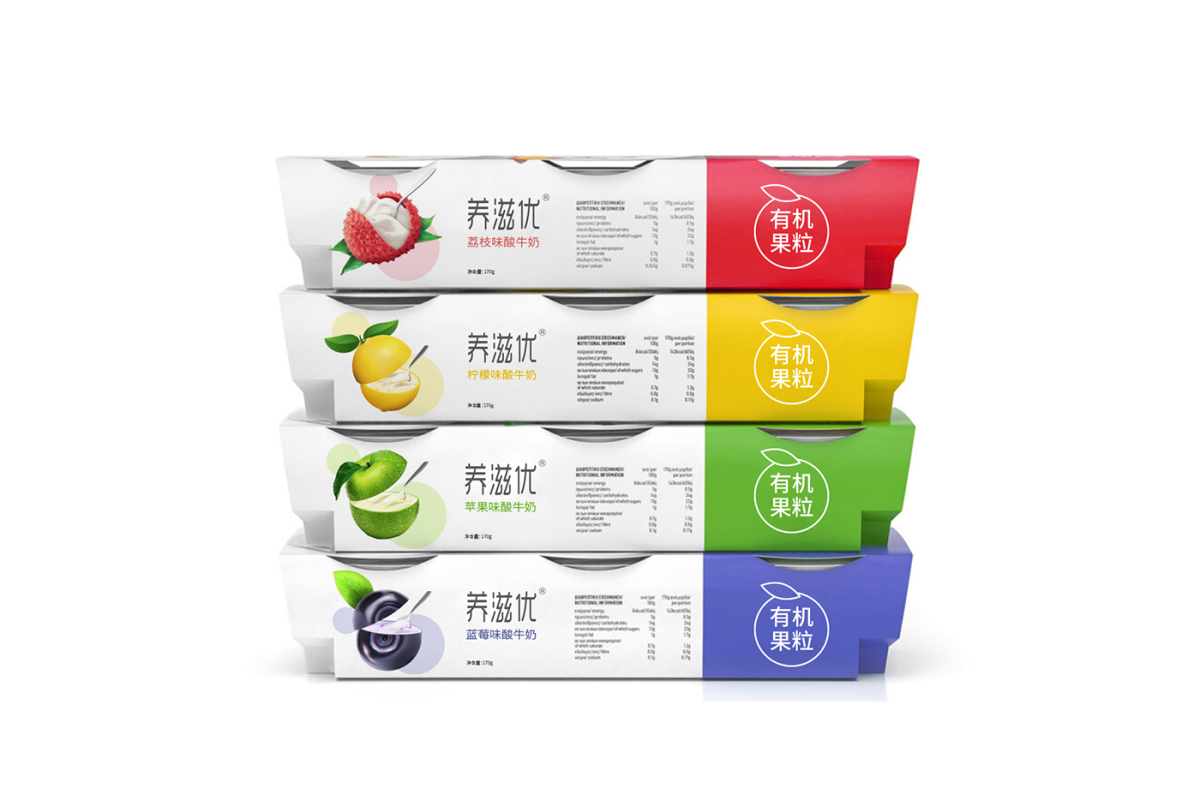 养滋优酸奶包装设计